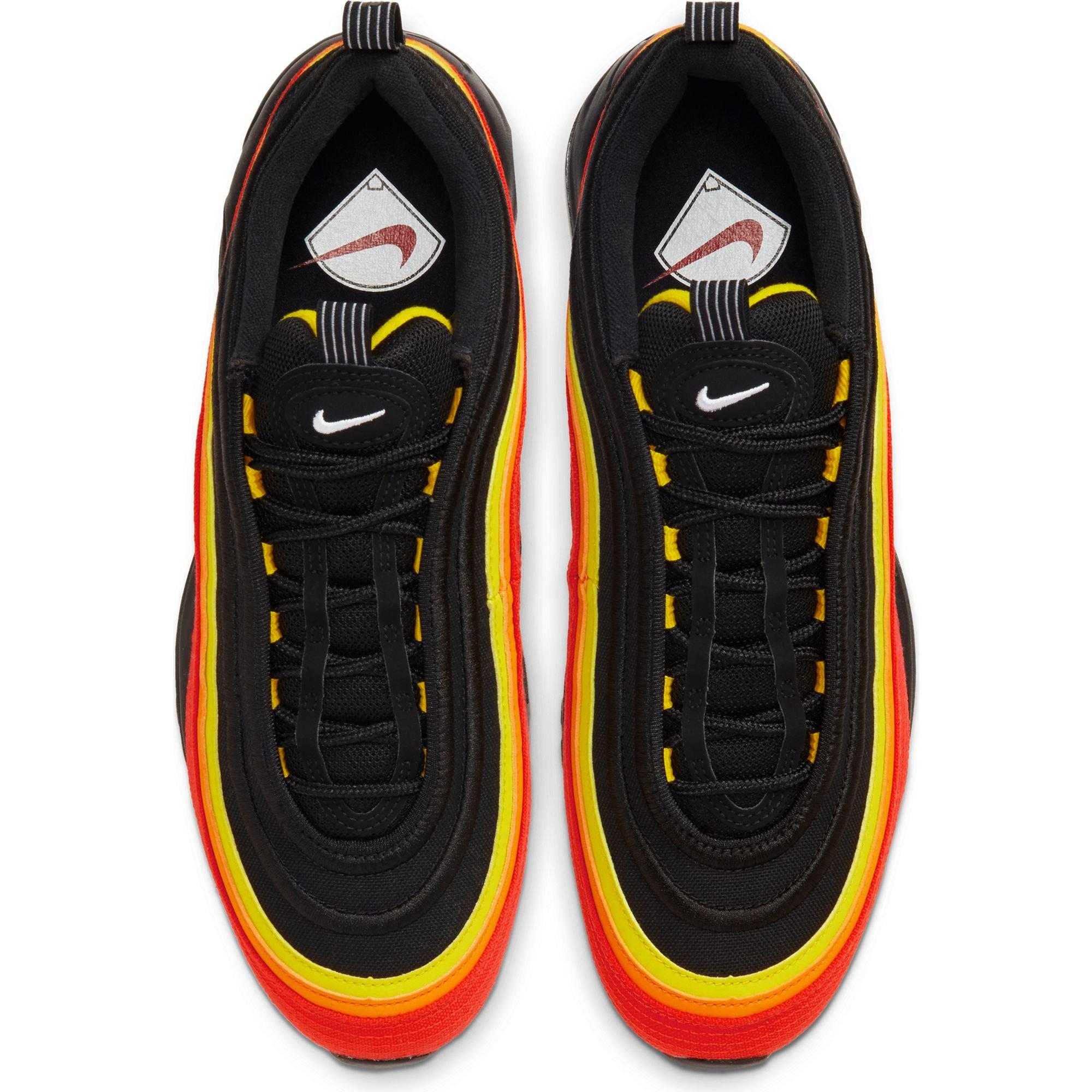 air max 97 black red orange