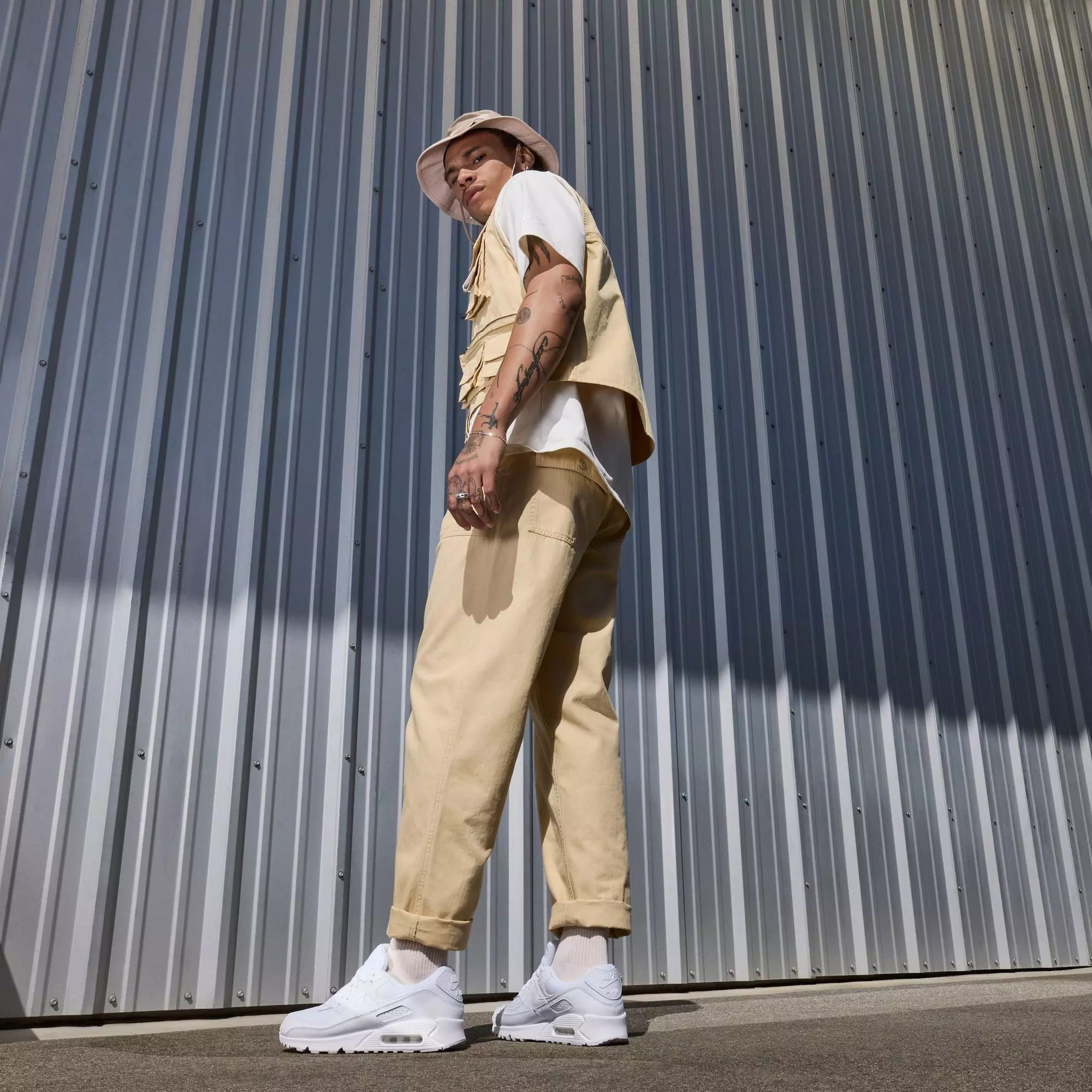 Nike Air Max 90 "White" Men's Shoe - WHITE