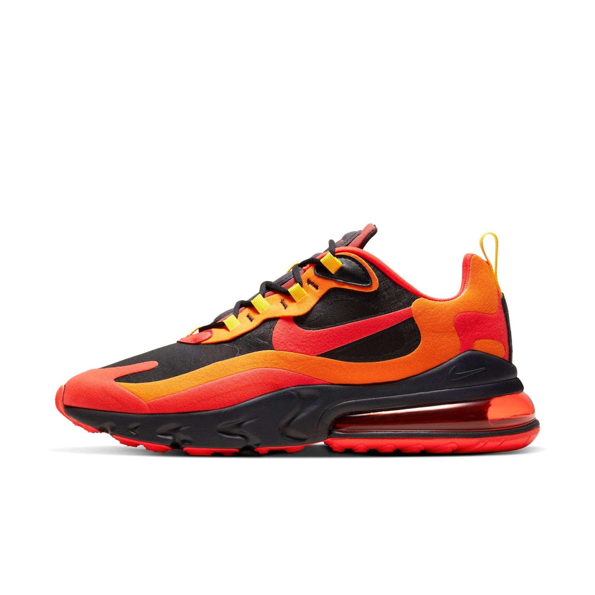 red orange and black air max