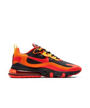 Nike Air Max 270 React No Cap Black Red Orange Men S Shoe Hibbett City Gear