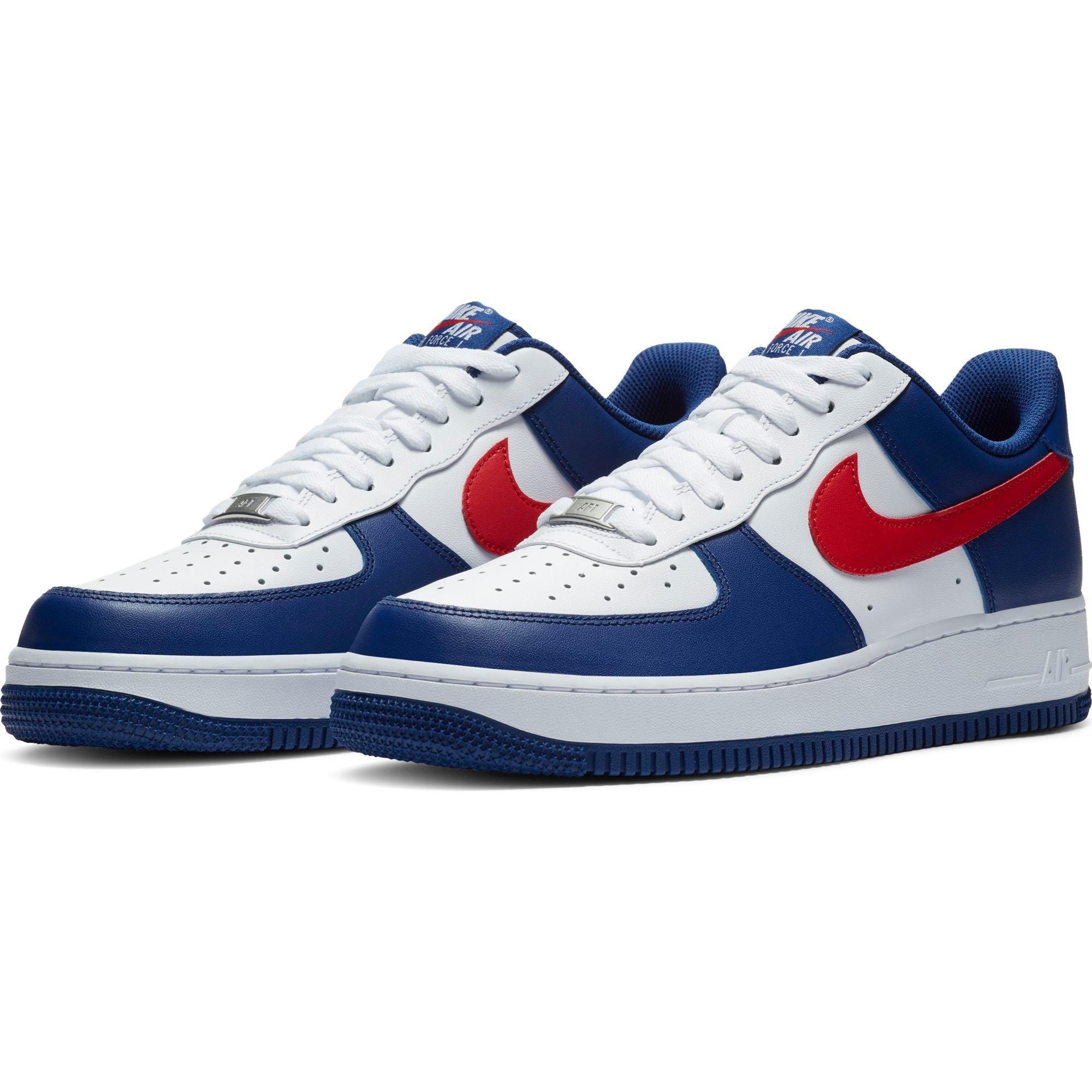 red white and royal blue air force 1