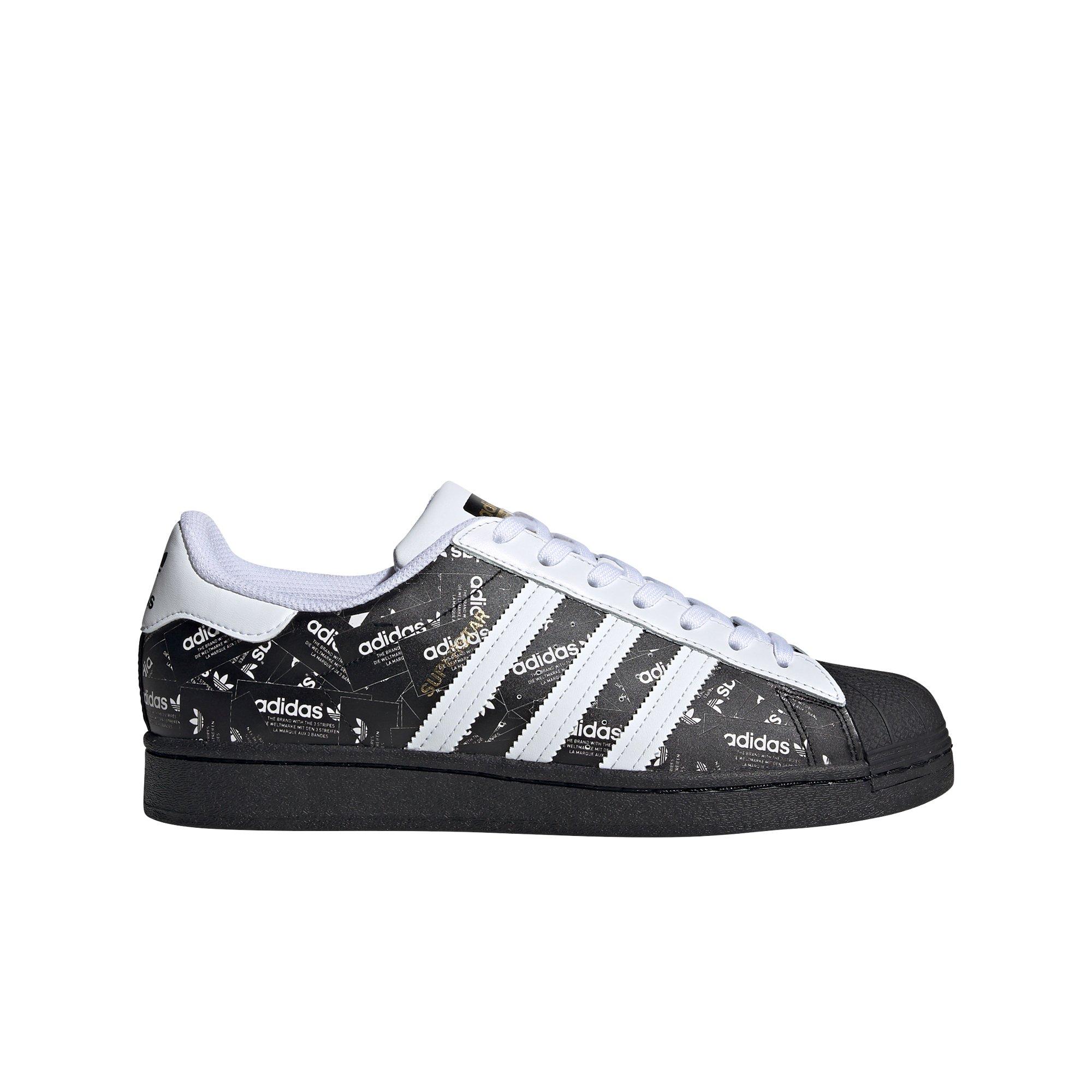 superstar shoes black and white