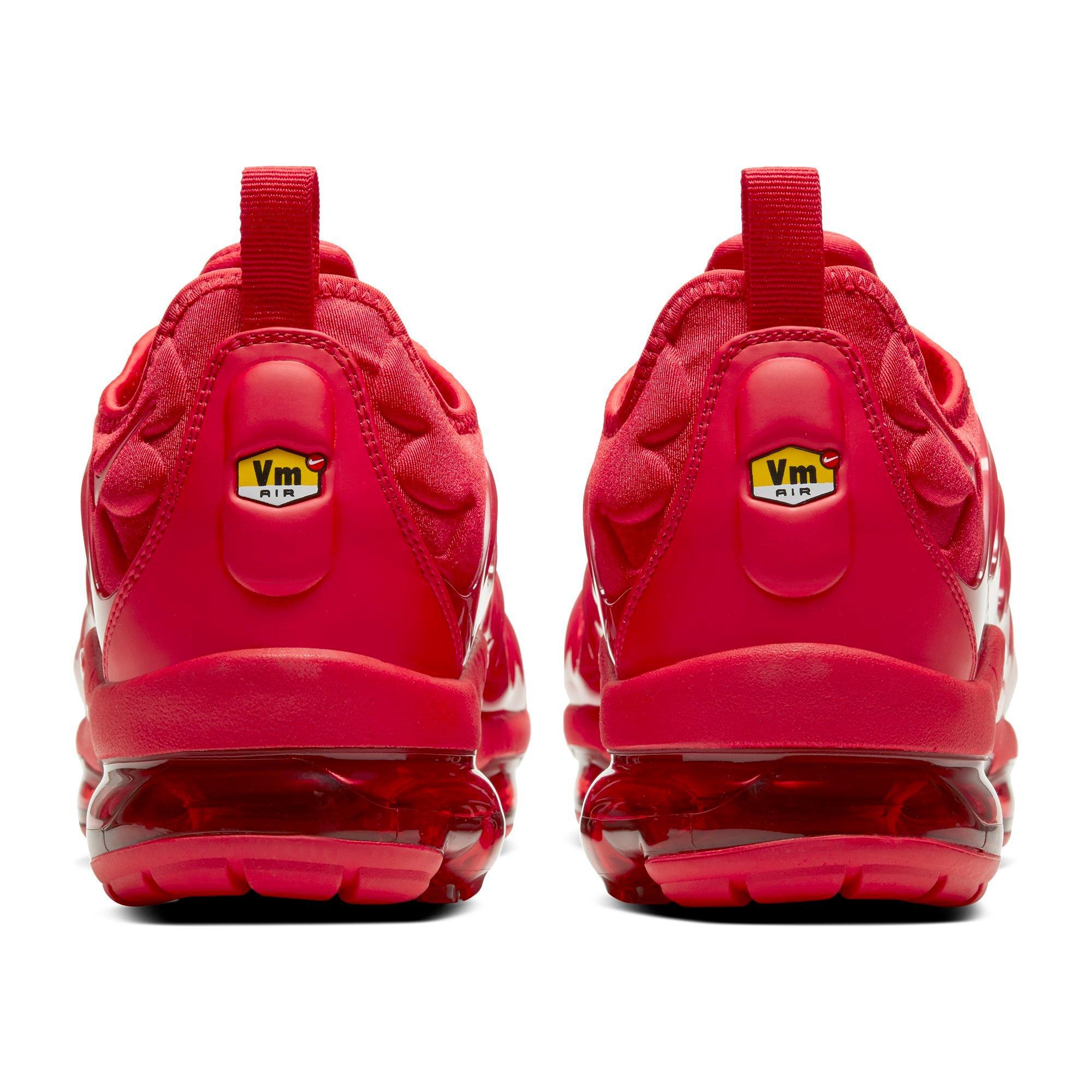 vapormax plus mens red