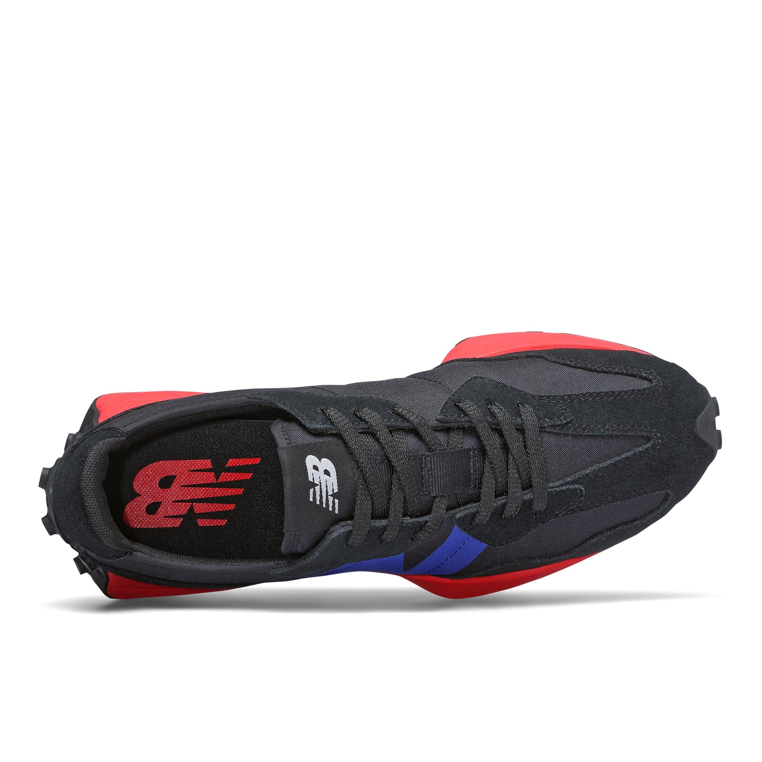 new balance 327 black blue red