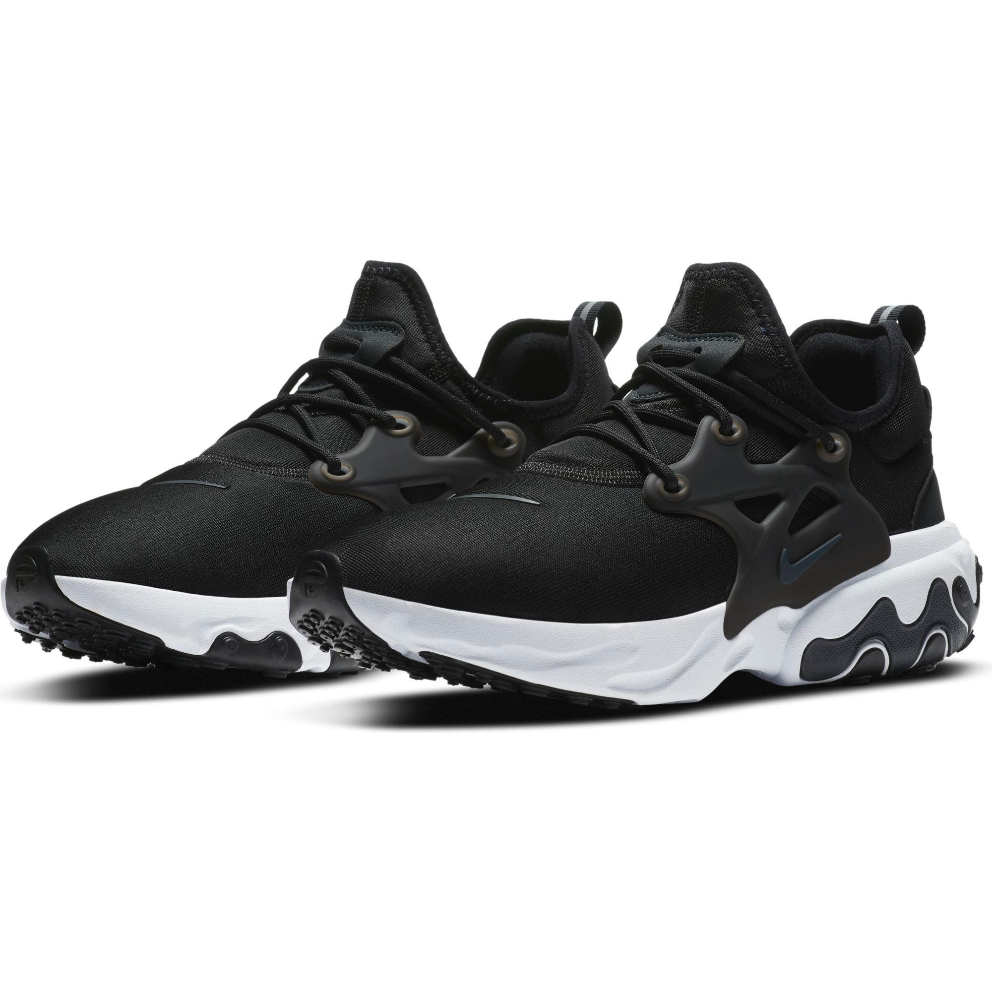 react presto black and white