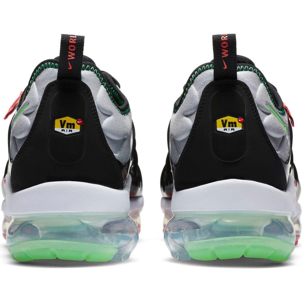 vapormax plus green and black