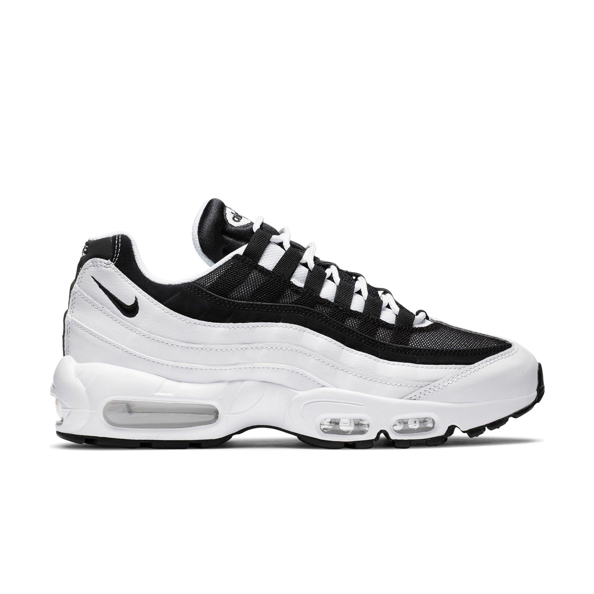 nike air max 95s black and white