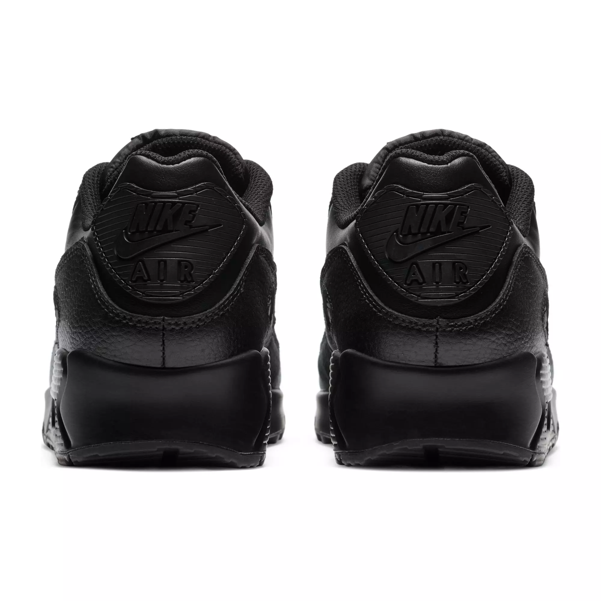 Nike Air Max 90 Leather "Black" Men's Shoes - BLACK