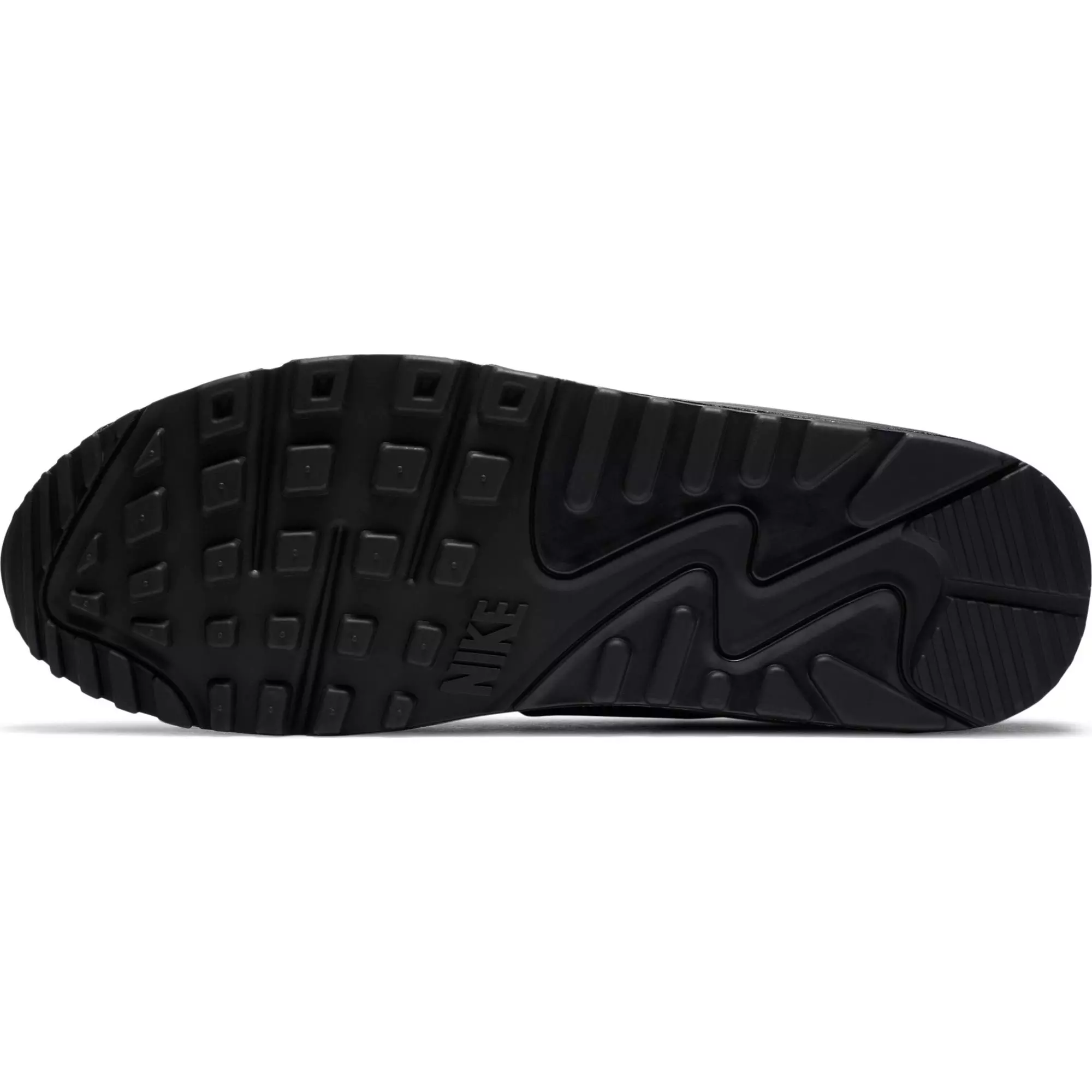 Nike Air Max 90 Leather "Black" Men's Shoes - BLACK