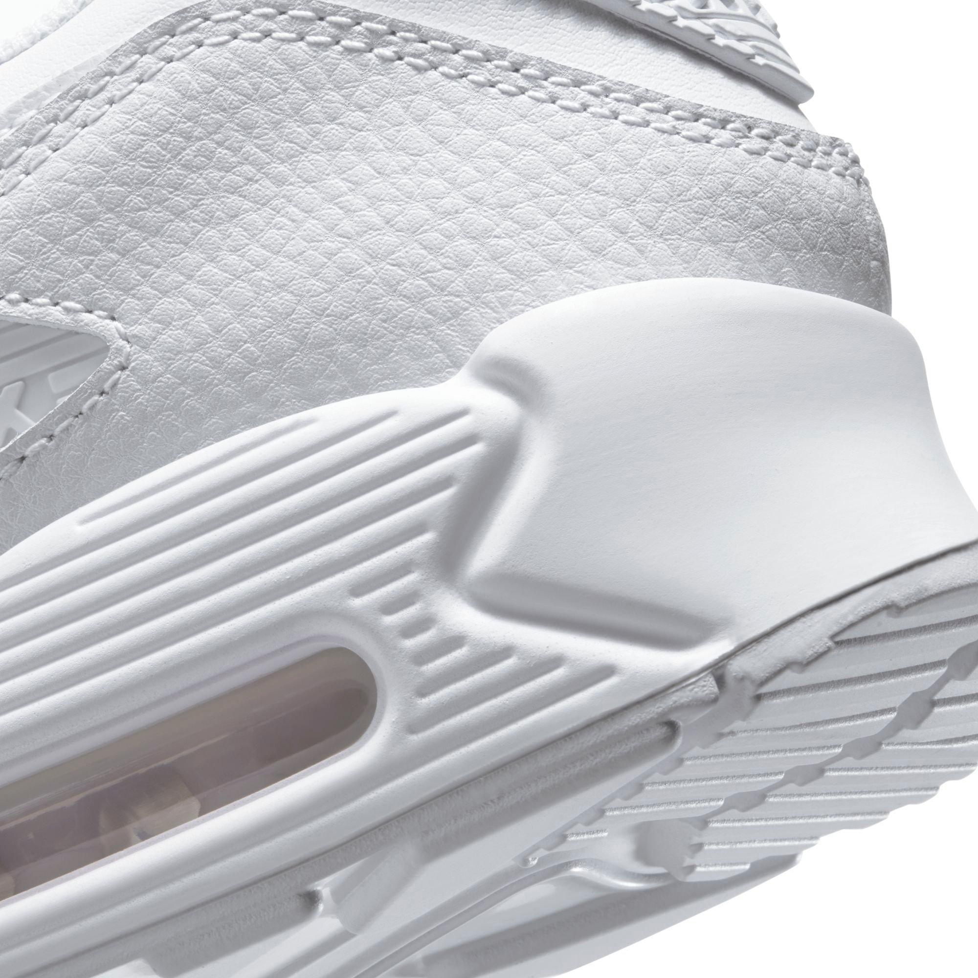 Nike Air Max 90 Leather Men's "White/White" Shoe