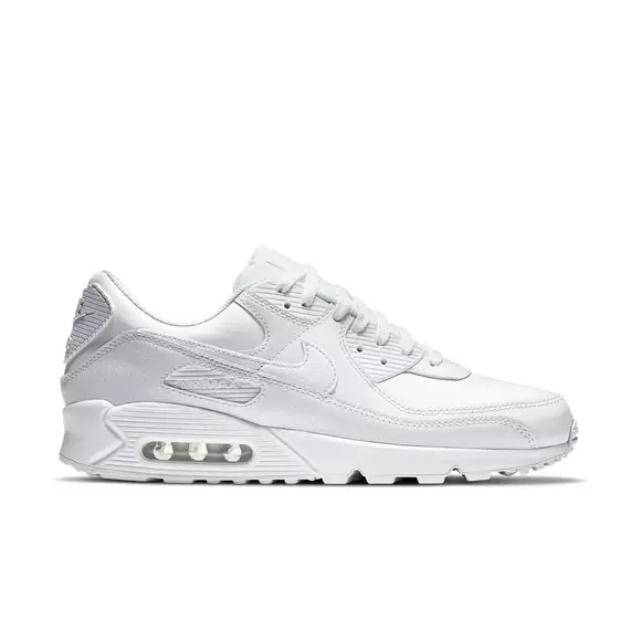 Læsbarhed lava bilag Nike Air Max 90 Leather "White/White" Men's Shoe - Hibbett | City Gear