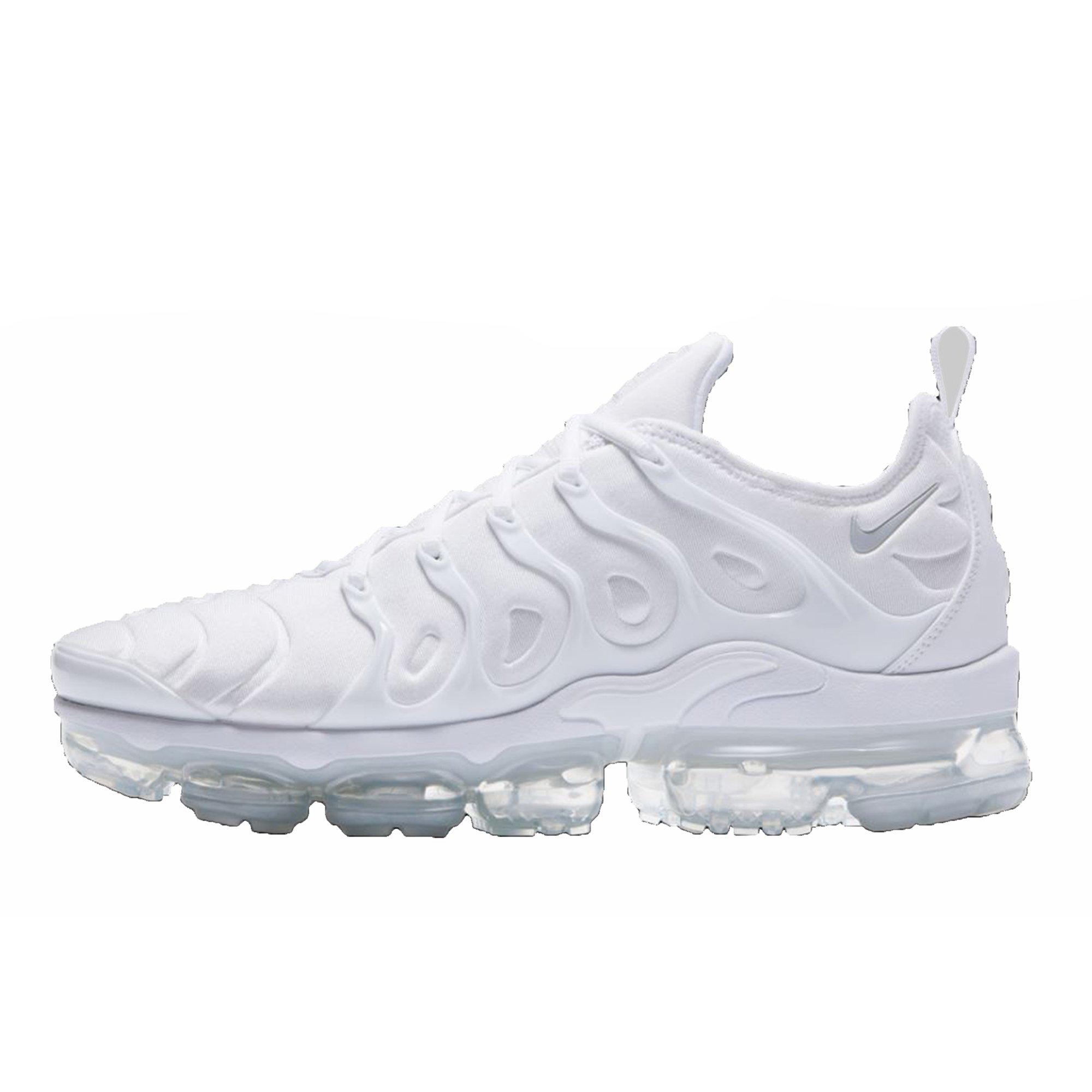 Nike Air VaporMax Plus "White/Platinum" Men's Shoe - WHITE Thumbnail View 2