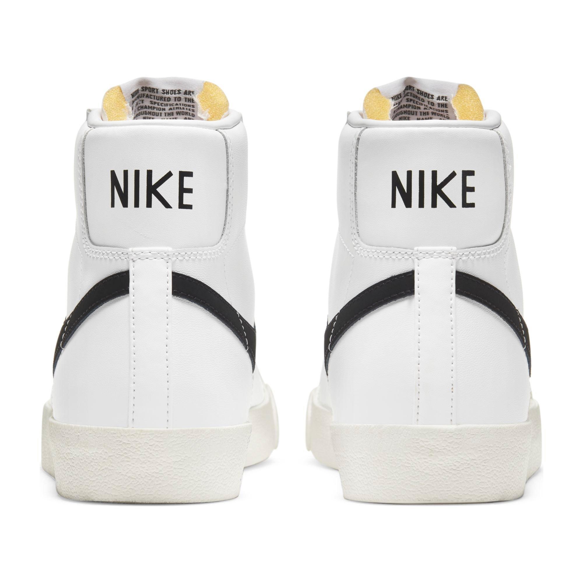 elefante Facilitar loco Nike Blazer Mid "White/Black" Men's Shoe