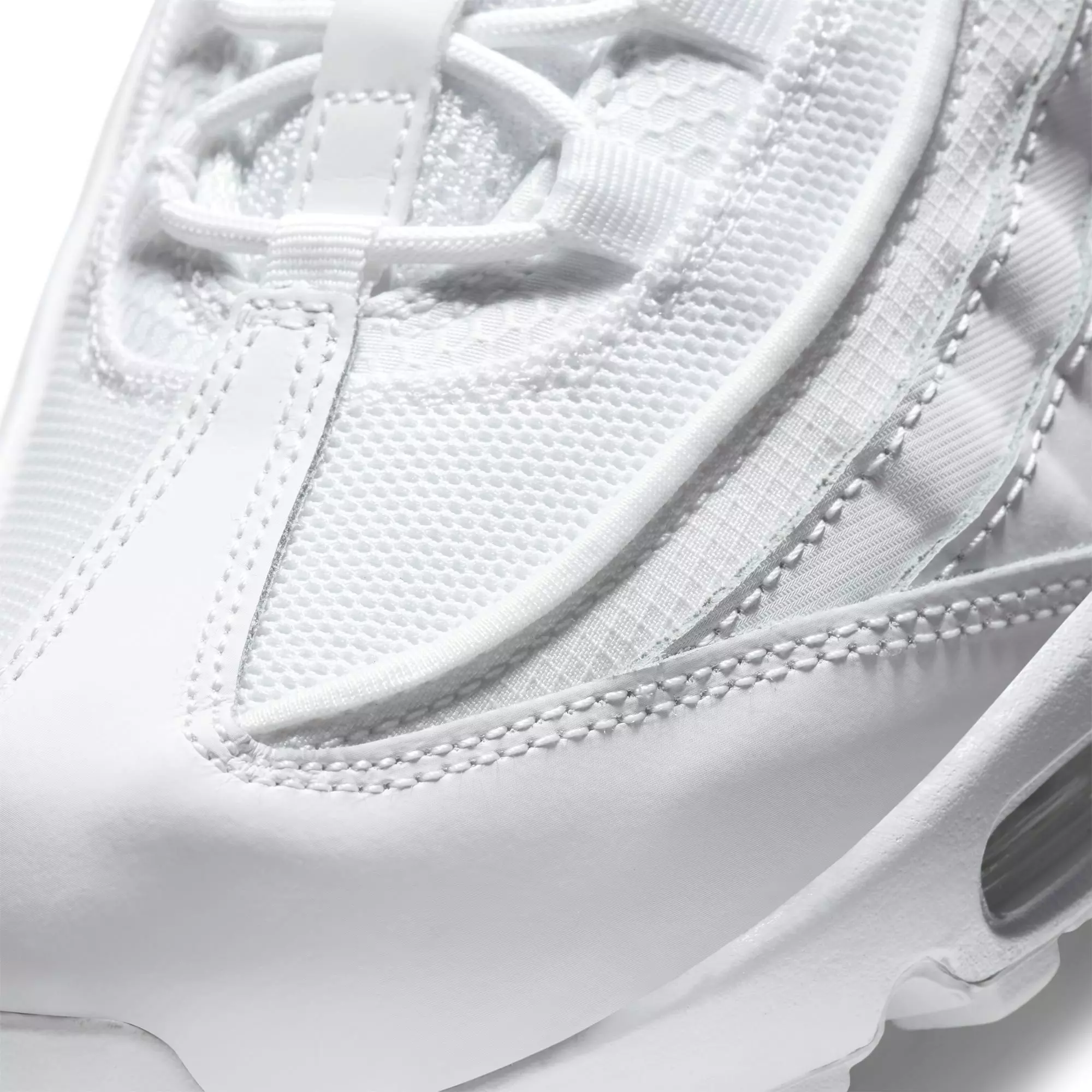 Nike Air Max 95 Essential "White/White-Grey Fog" Men's Running Shoes - WHITE