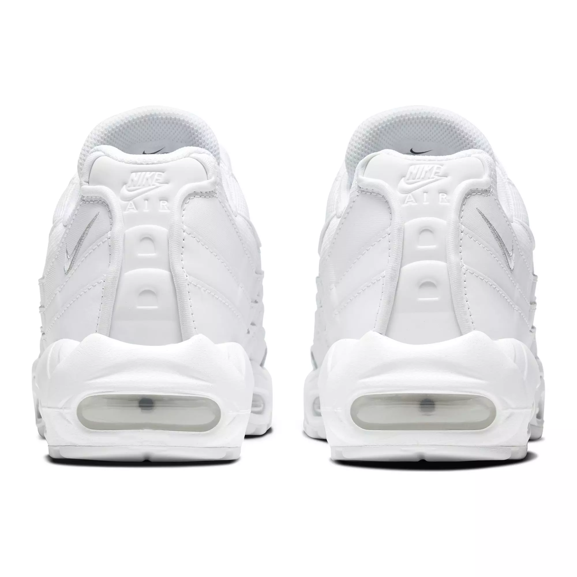 Nike Air Max 95 Essential "White/White-Grey Fog" Men's Running Shoes - WHITE