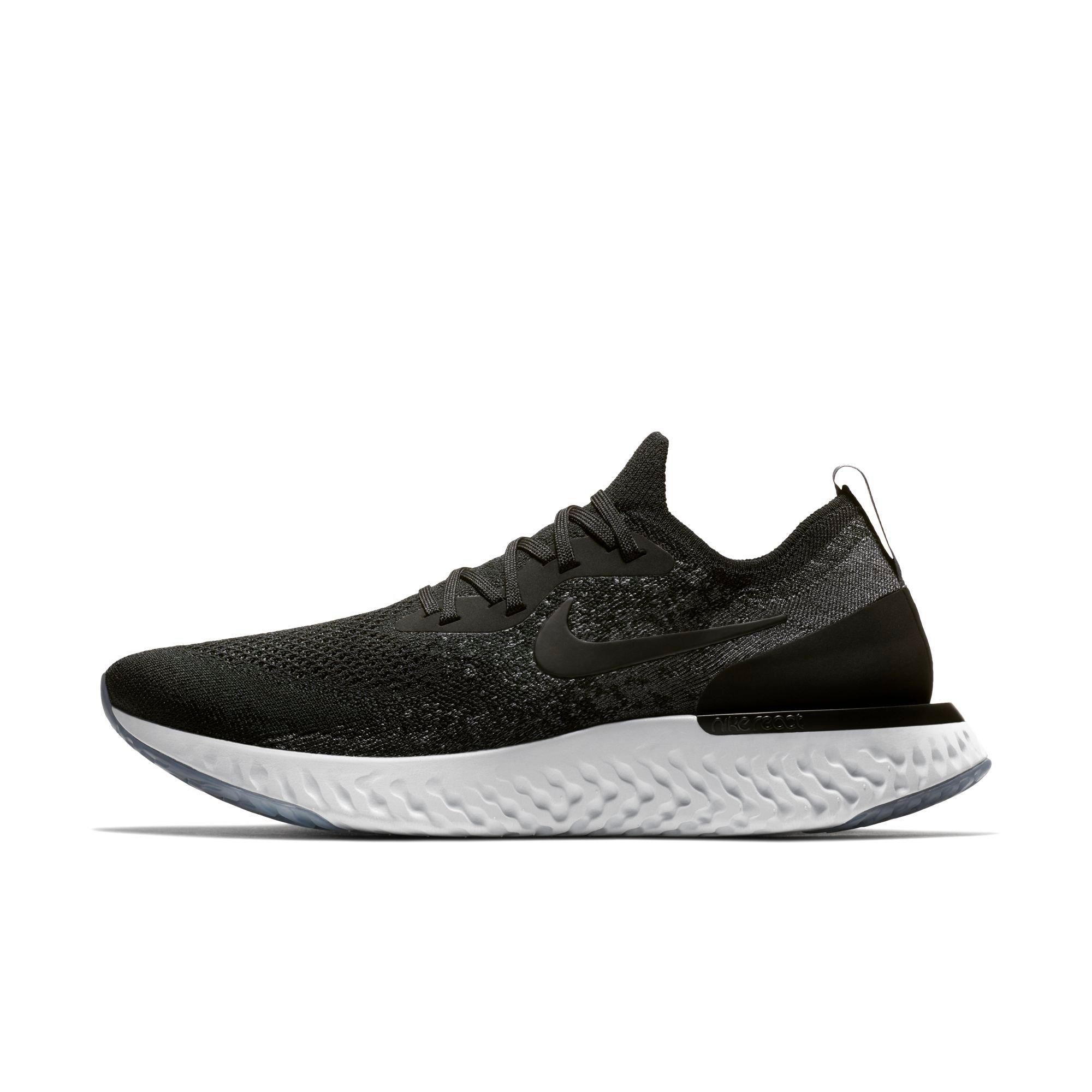 nike epic react black dark grey