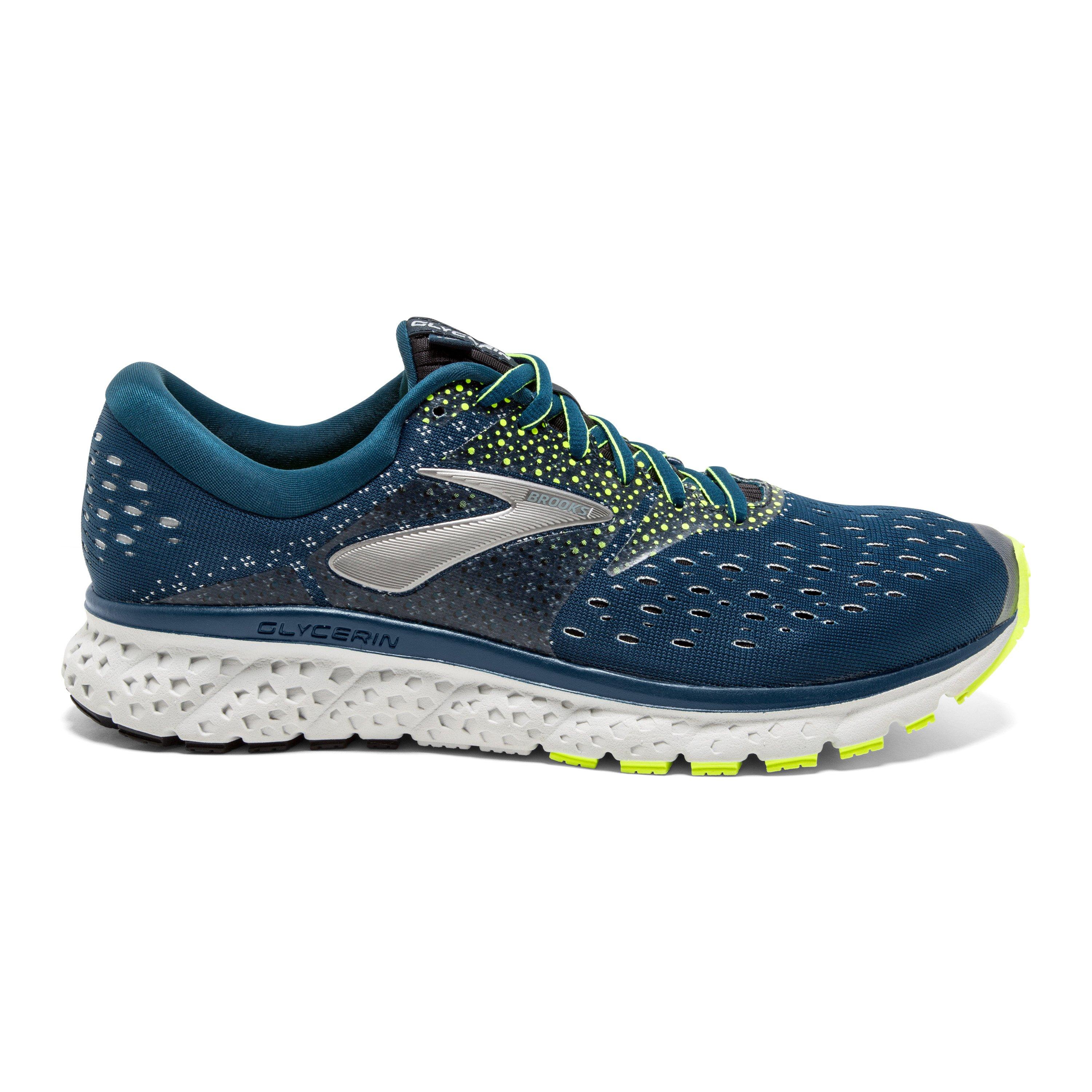 brooks men's glycerin 16 running shoes