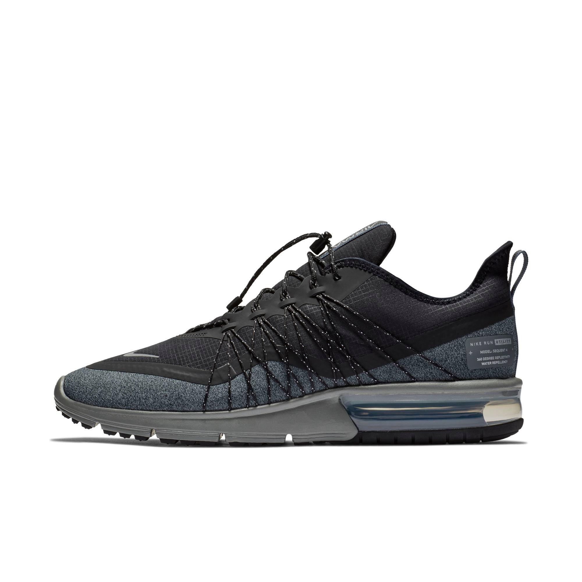 women's nike air max sequent 4 shield running shoes