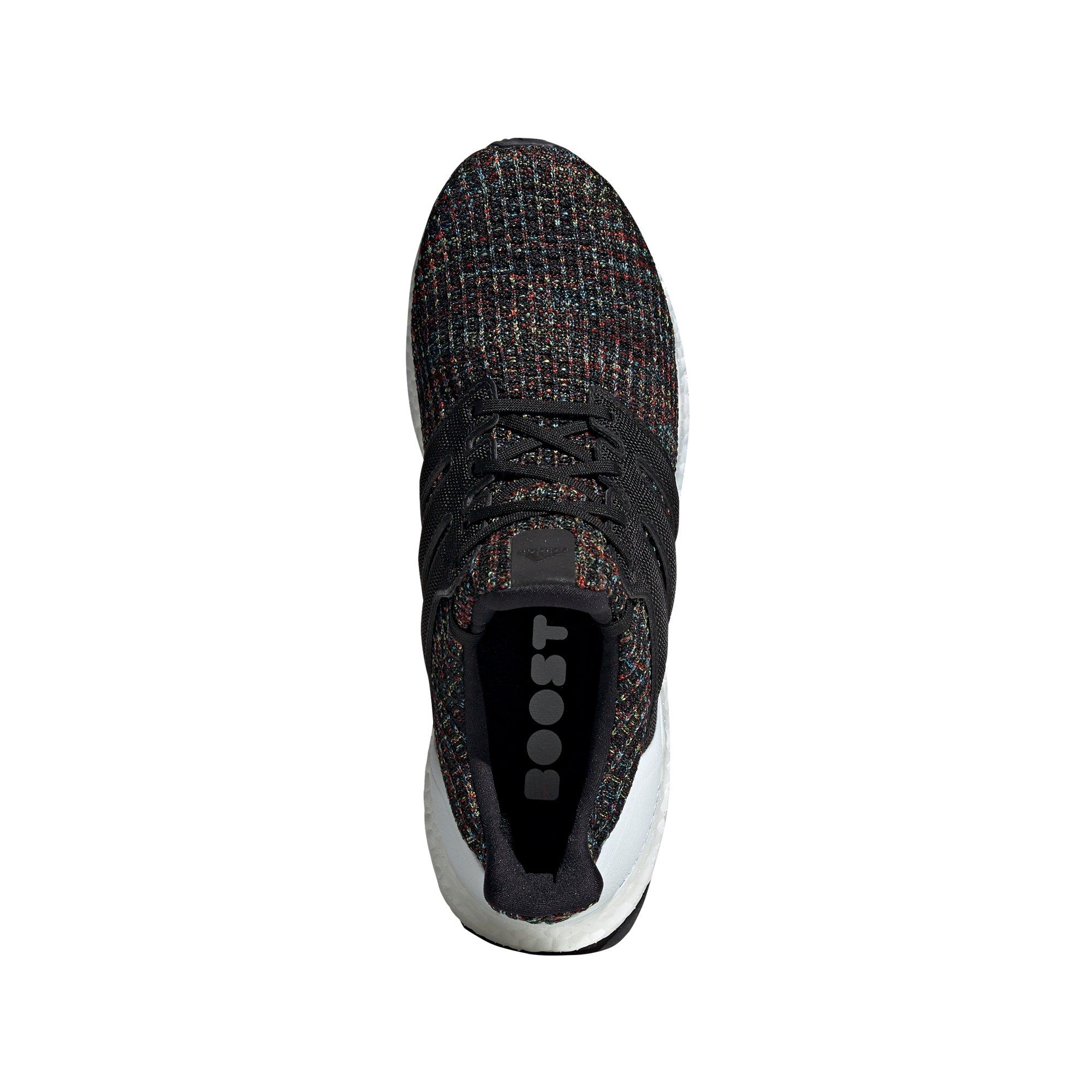 adidas ultra boost core black & active red