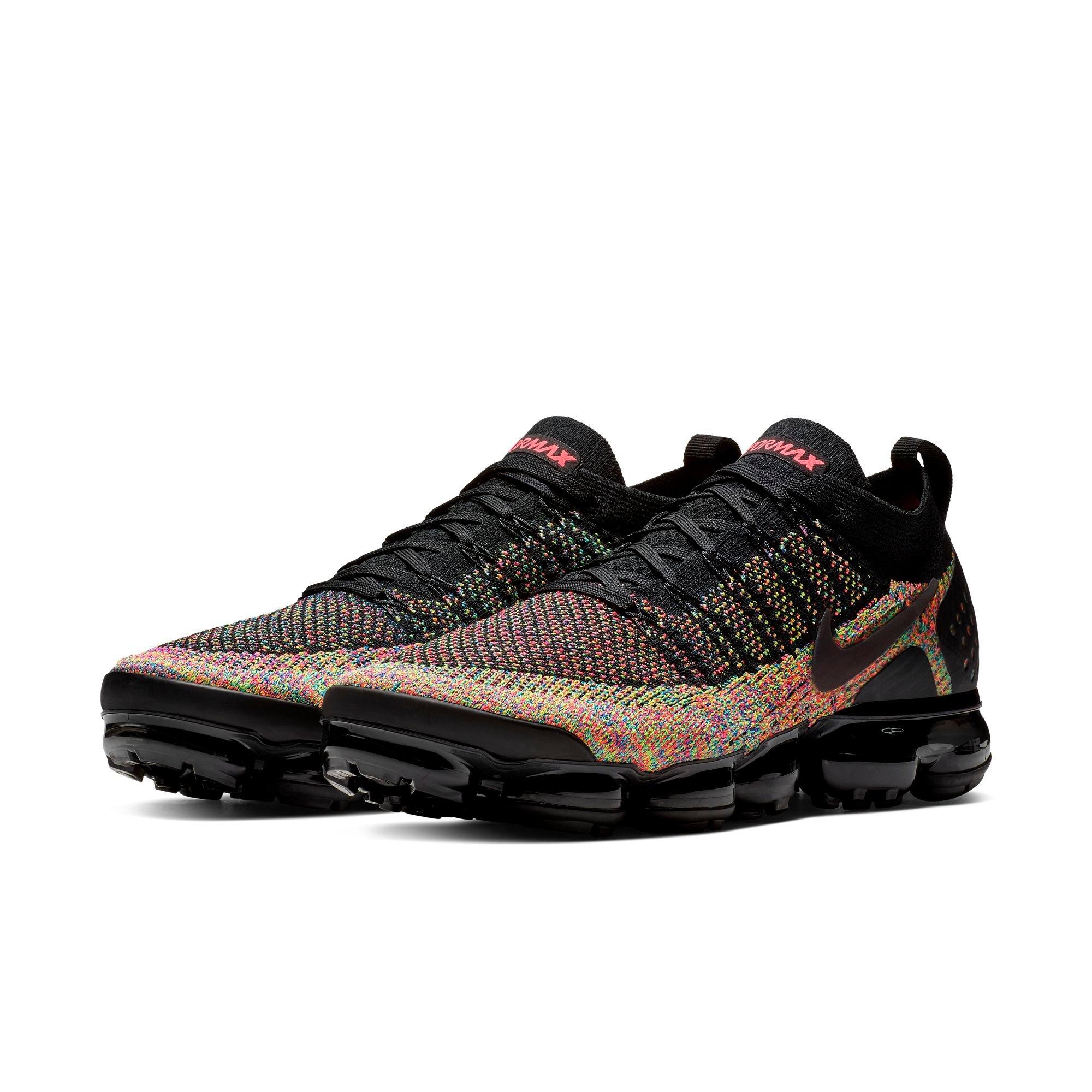 vapormax flyknit black multicolor