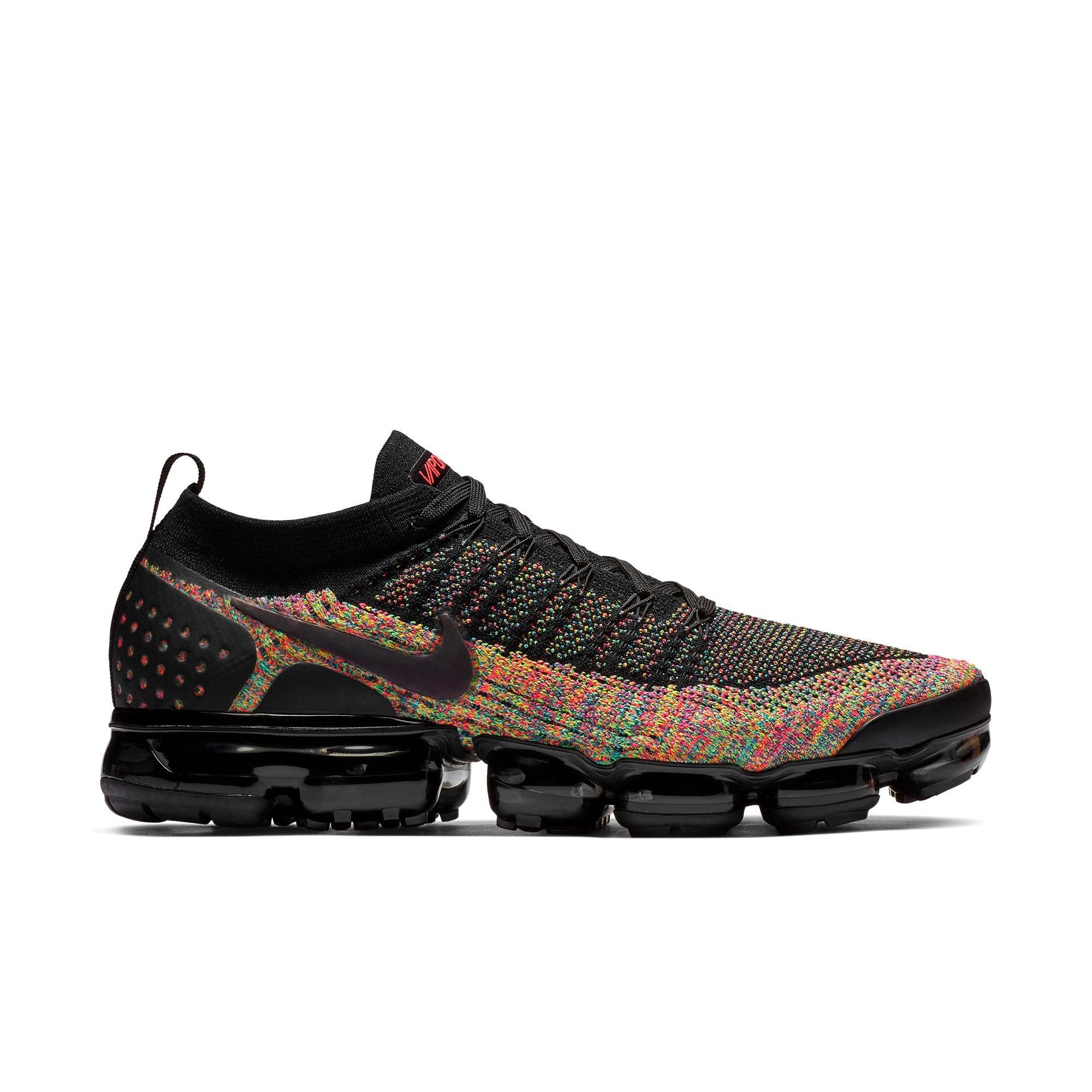 vapormax flyknit 3 multicolor on feet