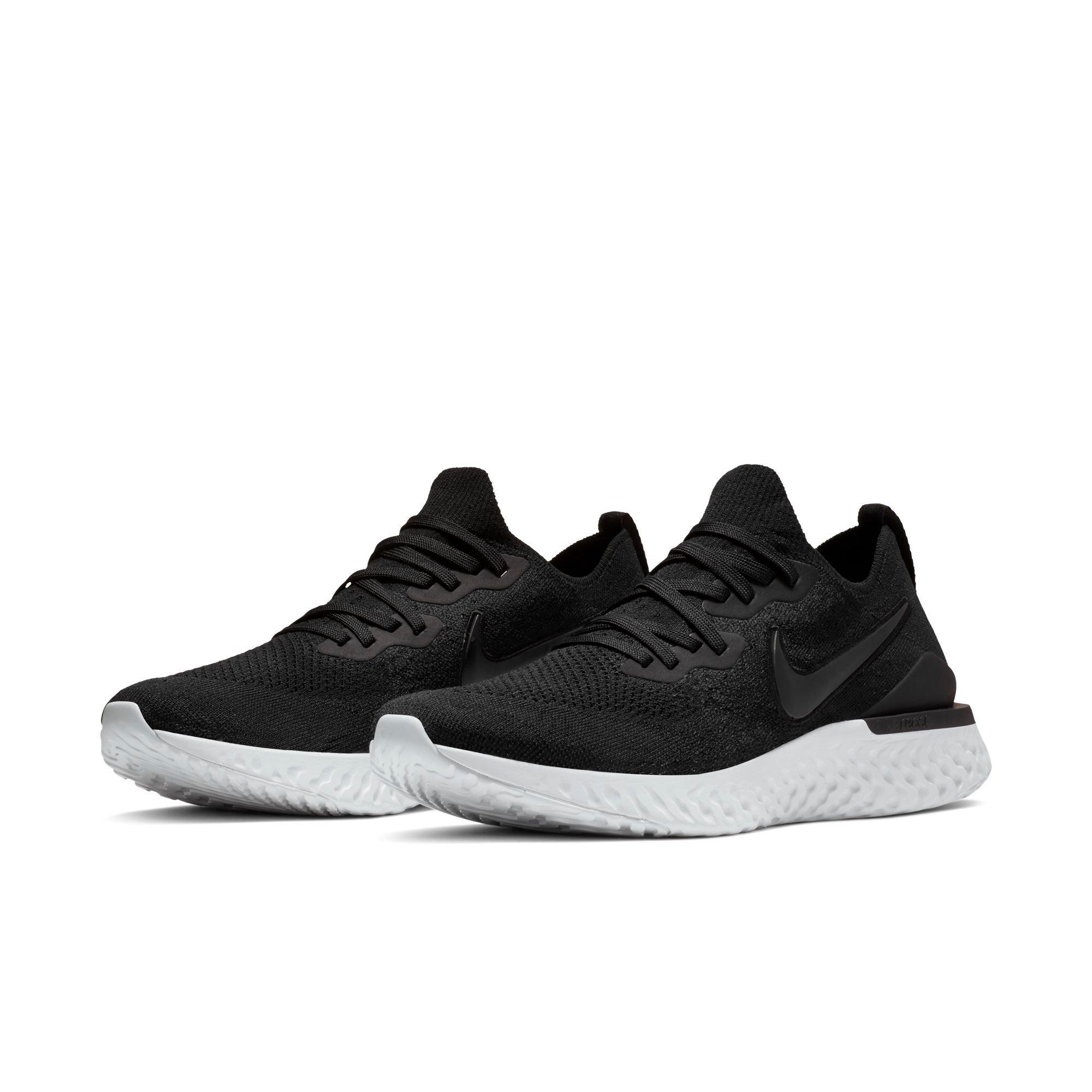 nike flyknit react 2 black