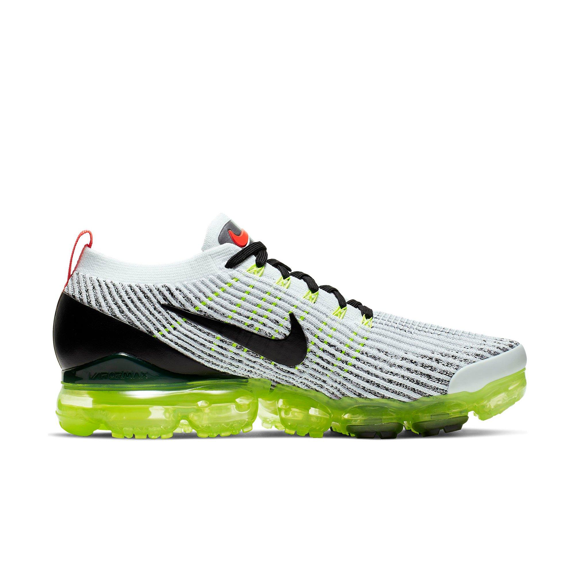 vapormax white and green