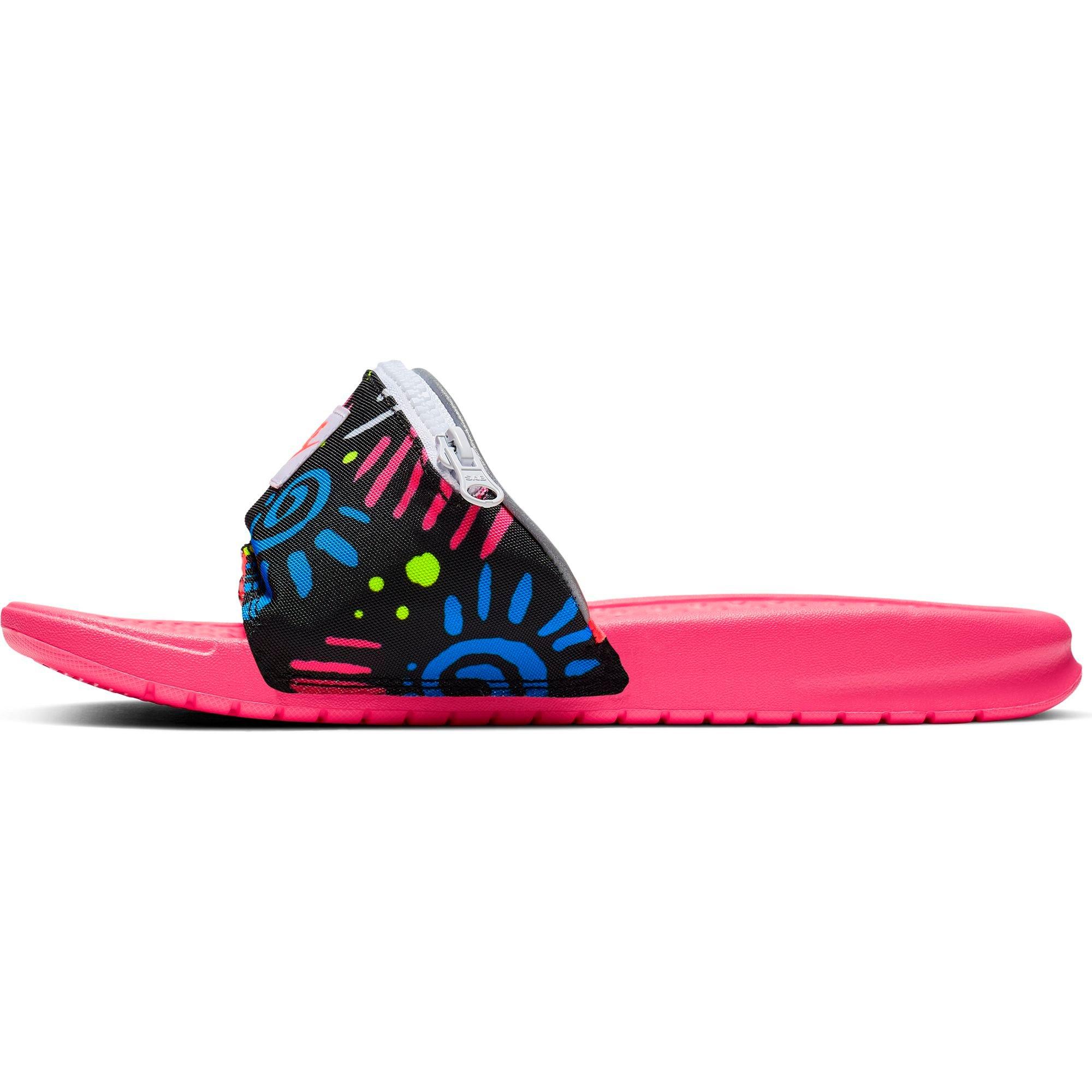 nike fanny pack slides mens