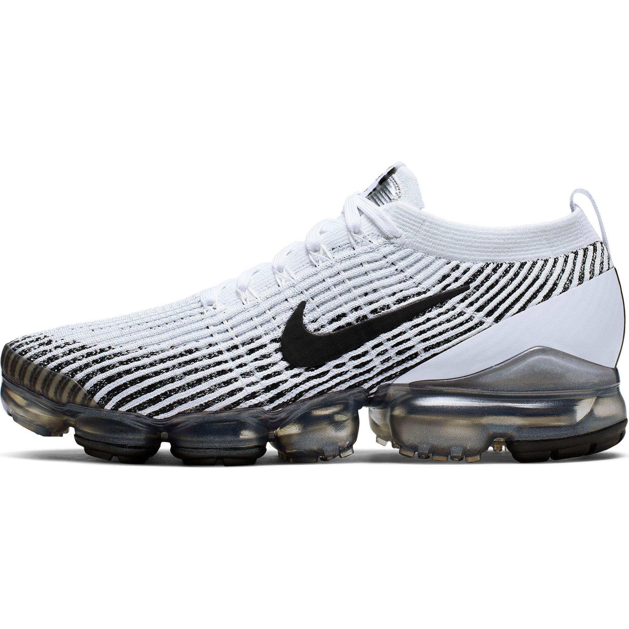 vapormax flyknit 3 white and black