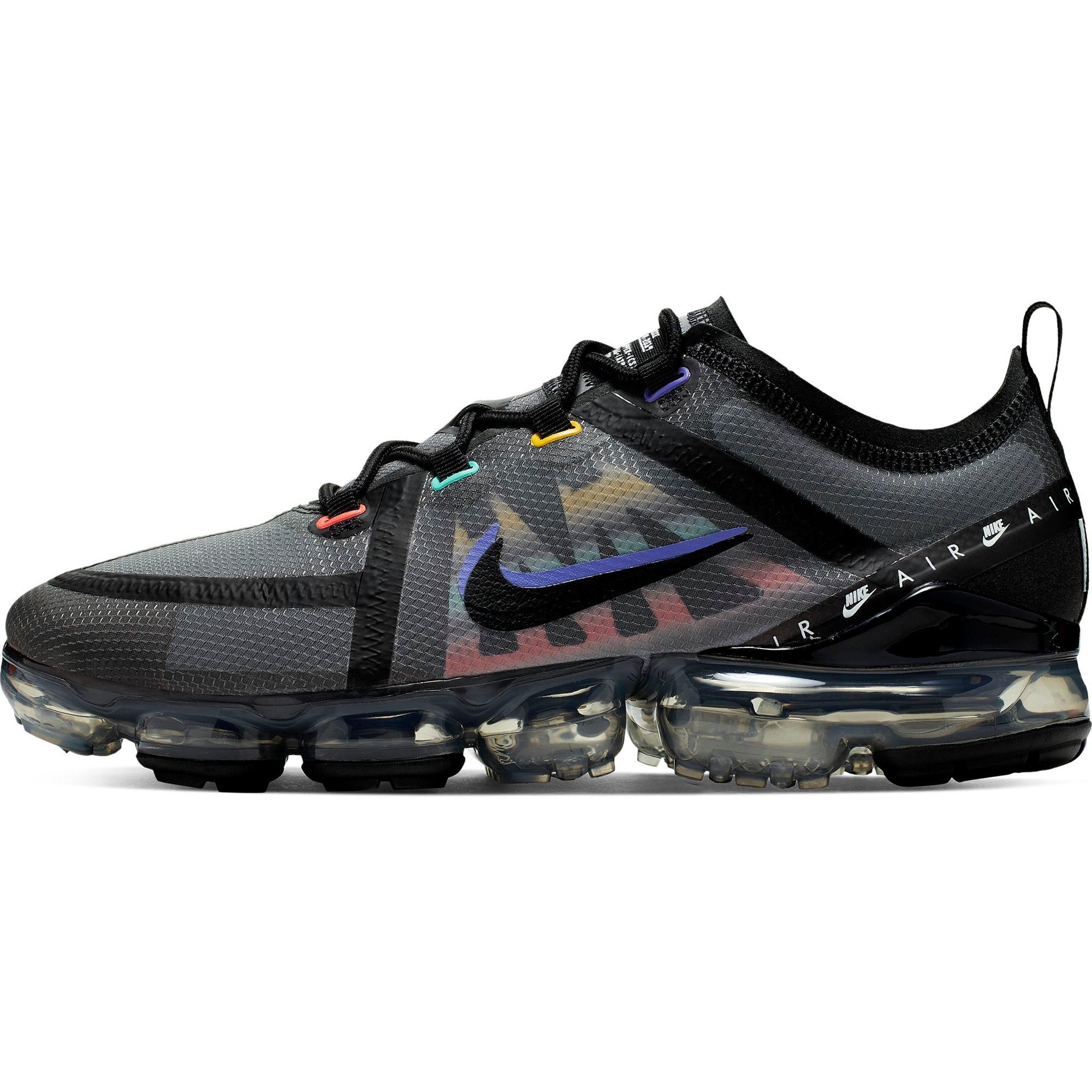 nike vapormax purple and black