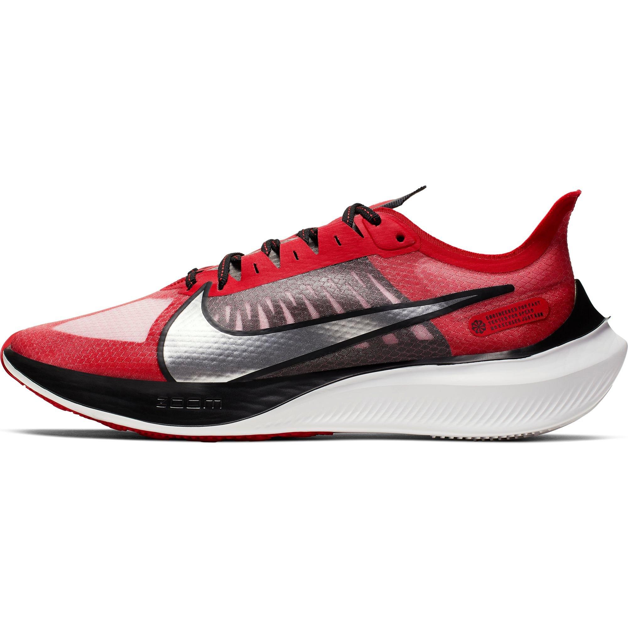 nike zoom gravity black red