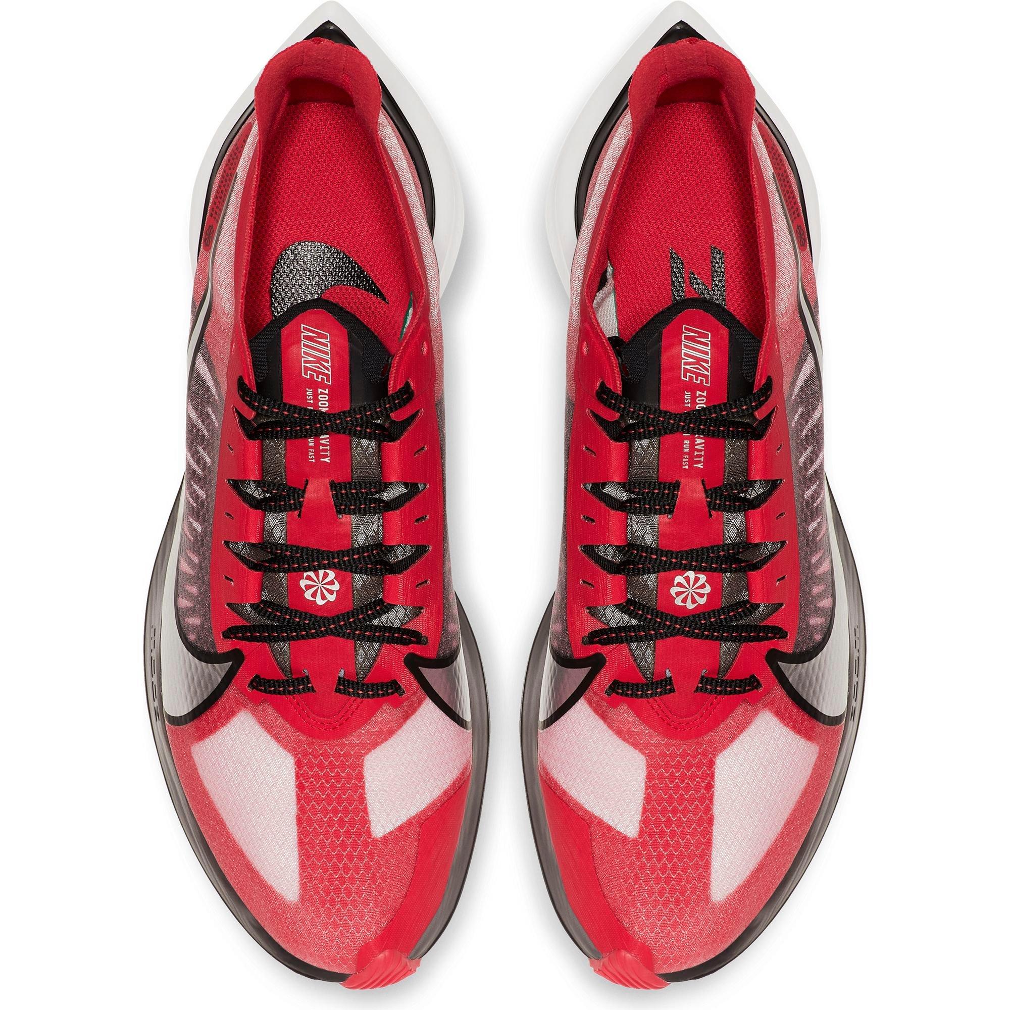 nike zoom red black