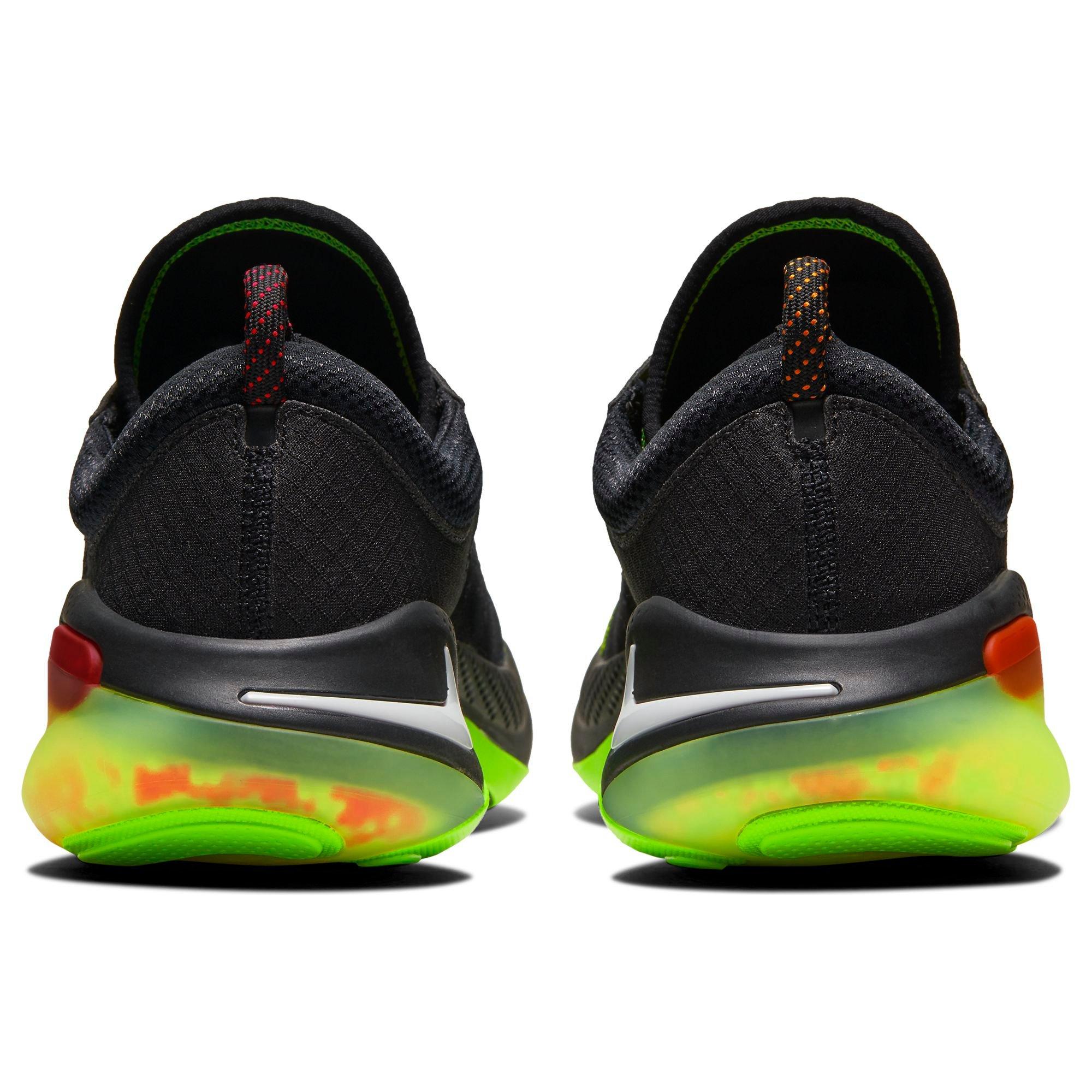 nike joyride run flyknit black green
