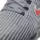 Nike Air VaporMax Flyknit 3 "Particle Grey/University Red/Black" Men's Shoe - GREY/BLACK/RED Thumbnail View 4