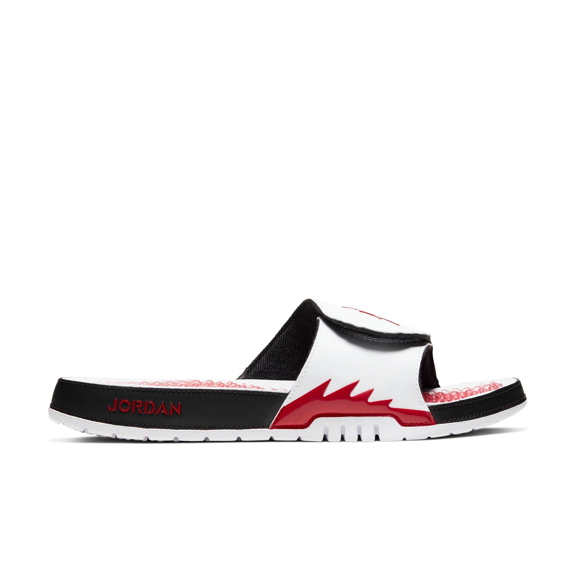 black jordan slides for men