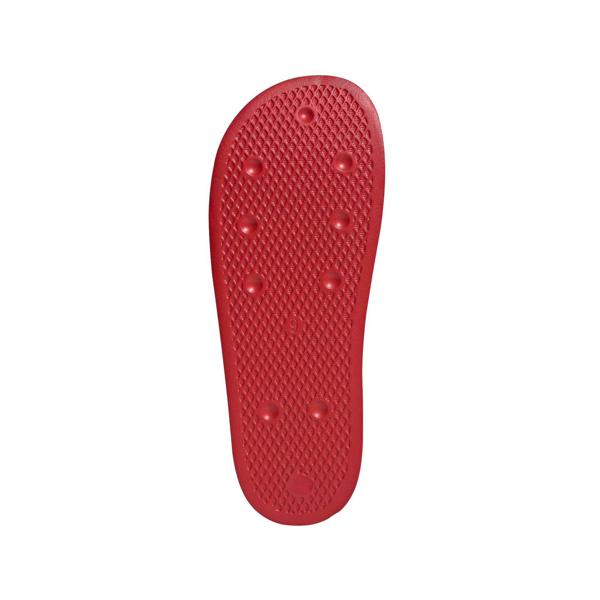 adidas Adilette Lite "Red/White" Men's Slide - RED/WHITE Thumbnail View 9
