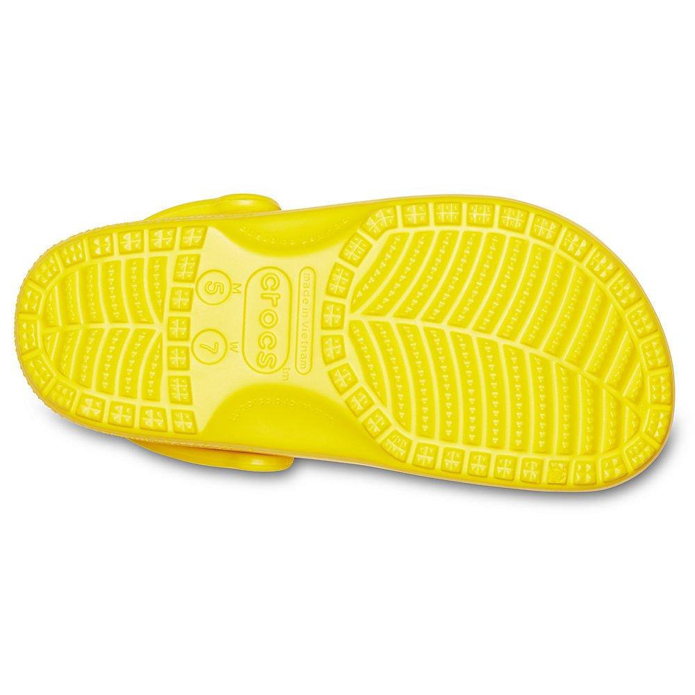 Bright yellow store crocs