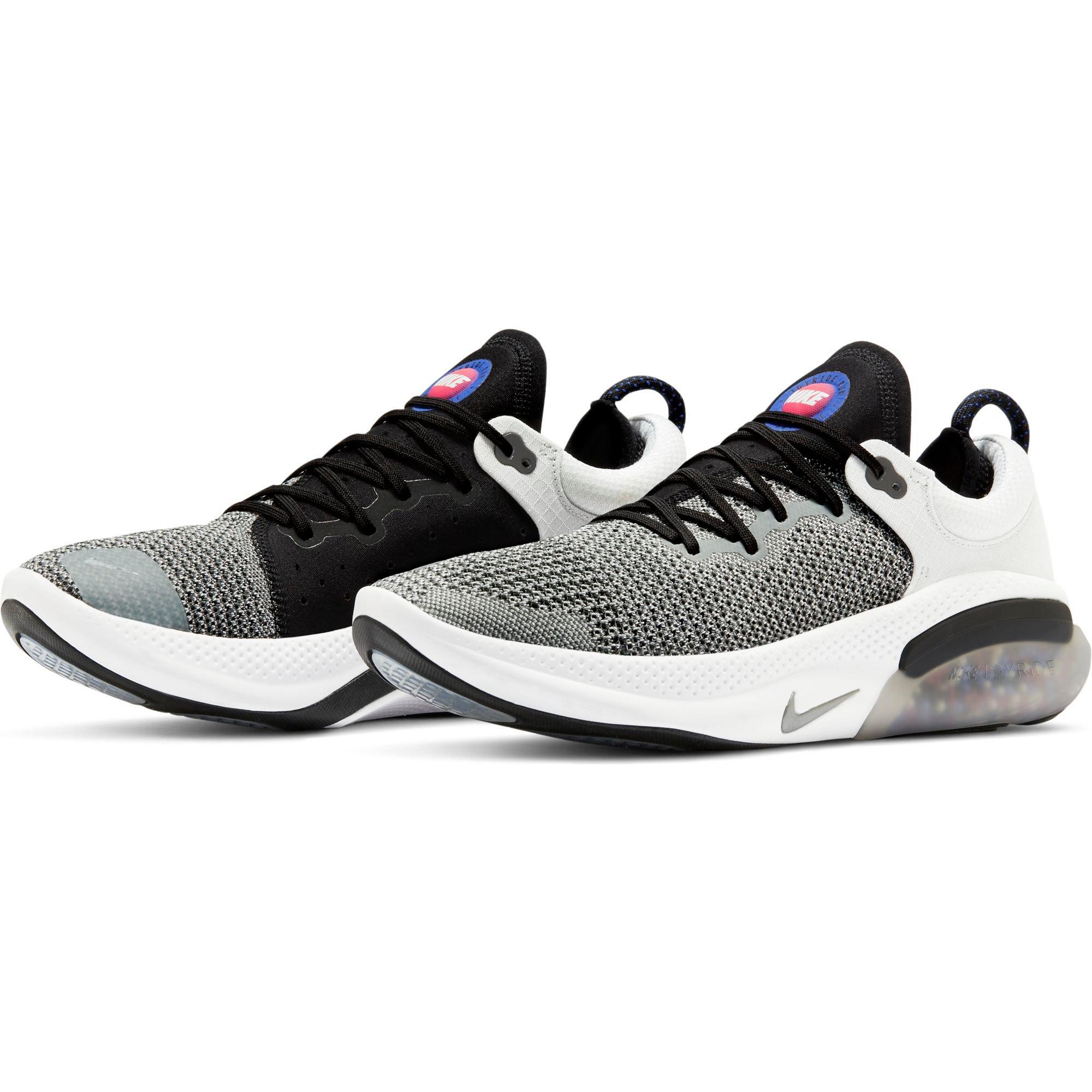 Nike Joyride Run Flyknit Pure Platinum Racer Blue Black Iron Grey Men S Running Shoe Hibbett City Gear