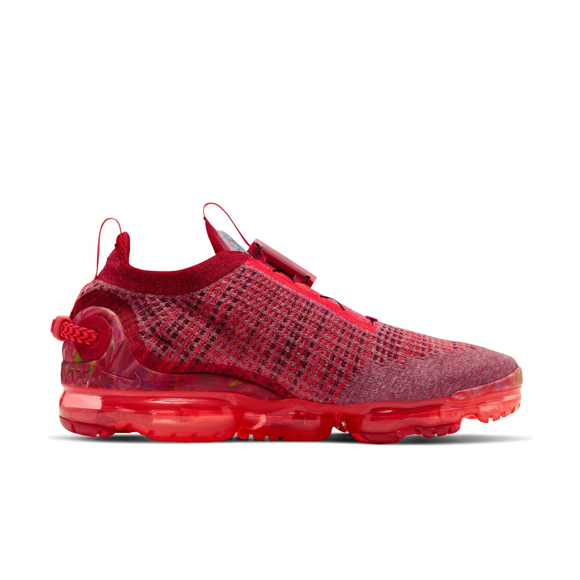 all red vapormax flyknit