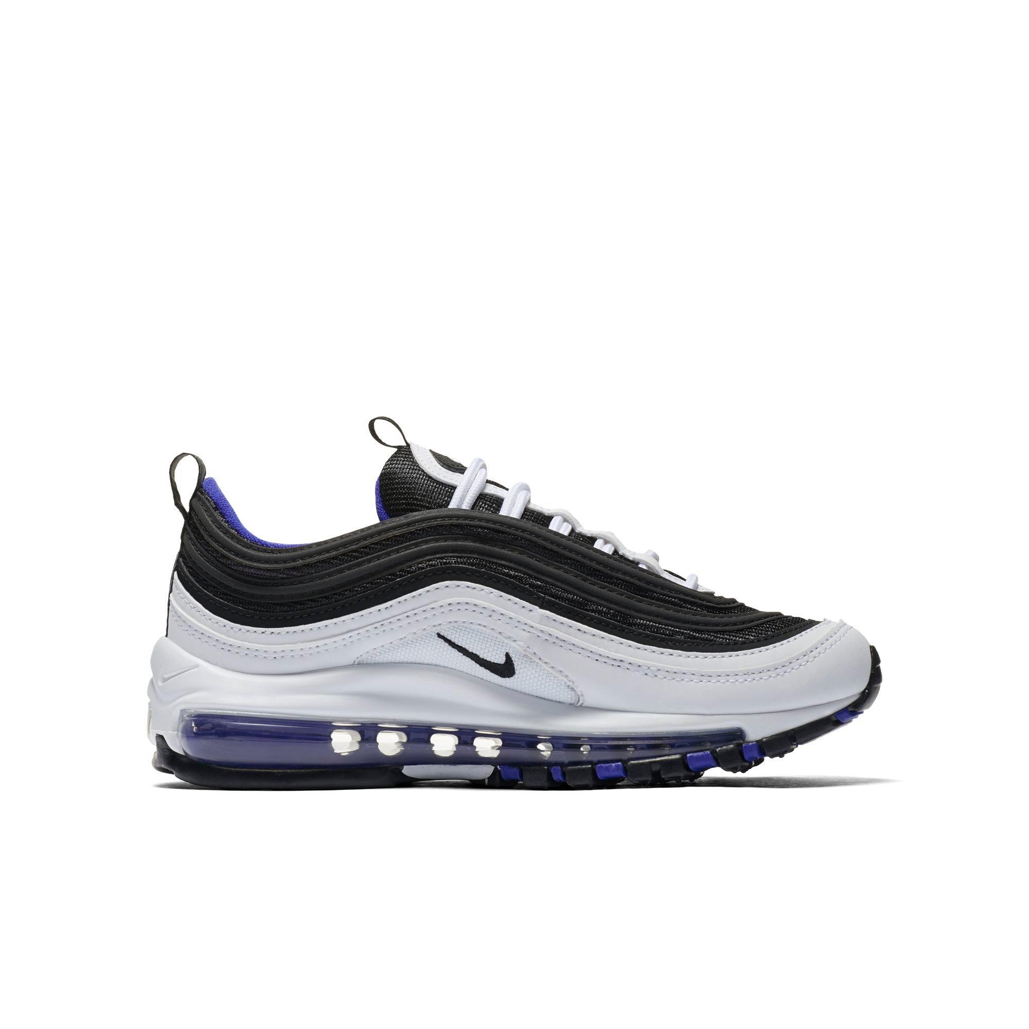 white black purple air max 97