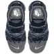 Nike Air More Uptempo "Grey/Navy" Grade School Kids' Shoe - GREY/NAVY Thumbnail View 7