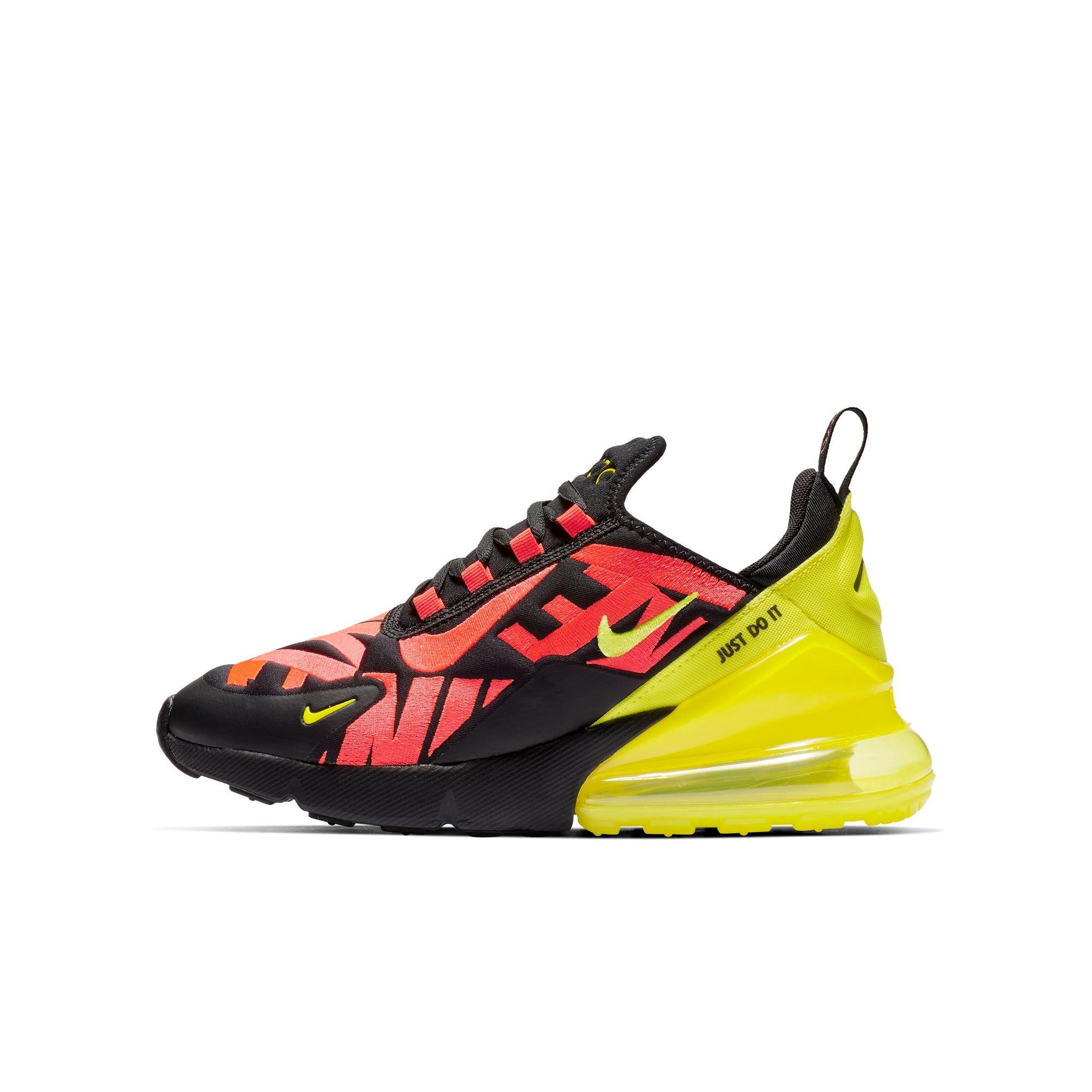 yellow air max 270 grade school