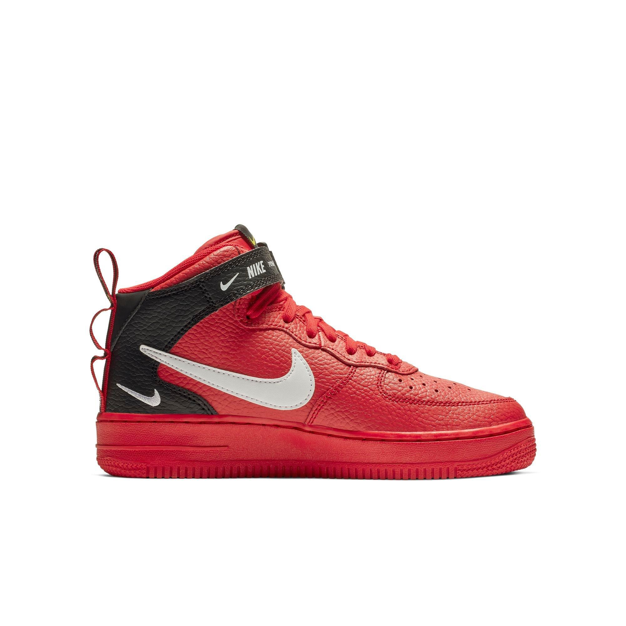 nike air force 1 mid red