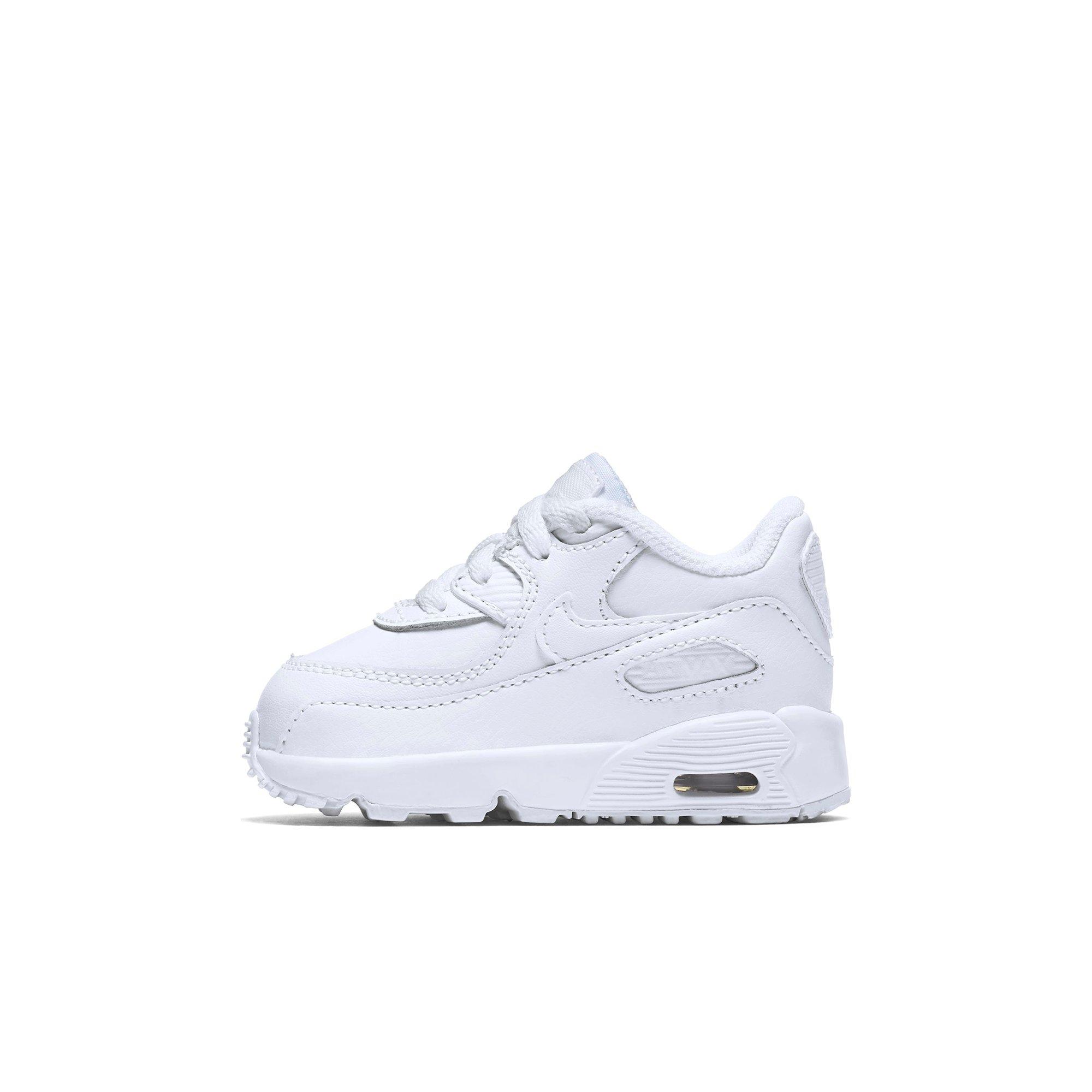 all white nikes kids