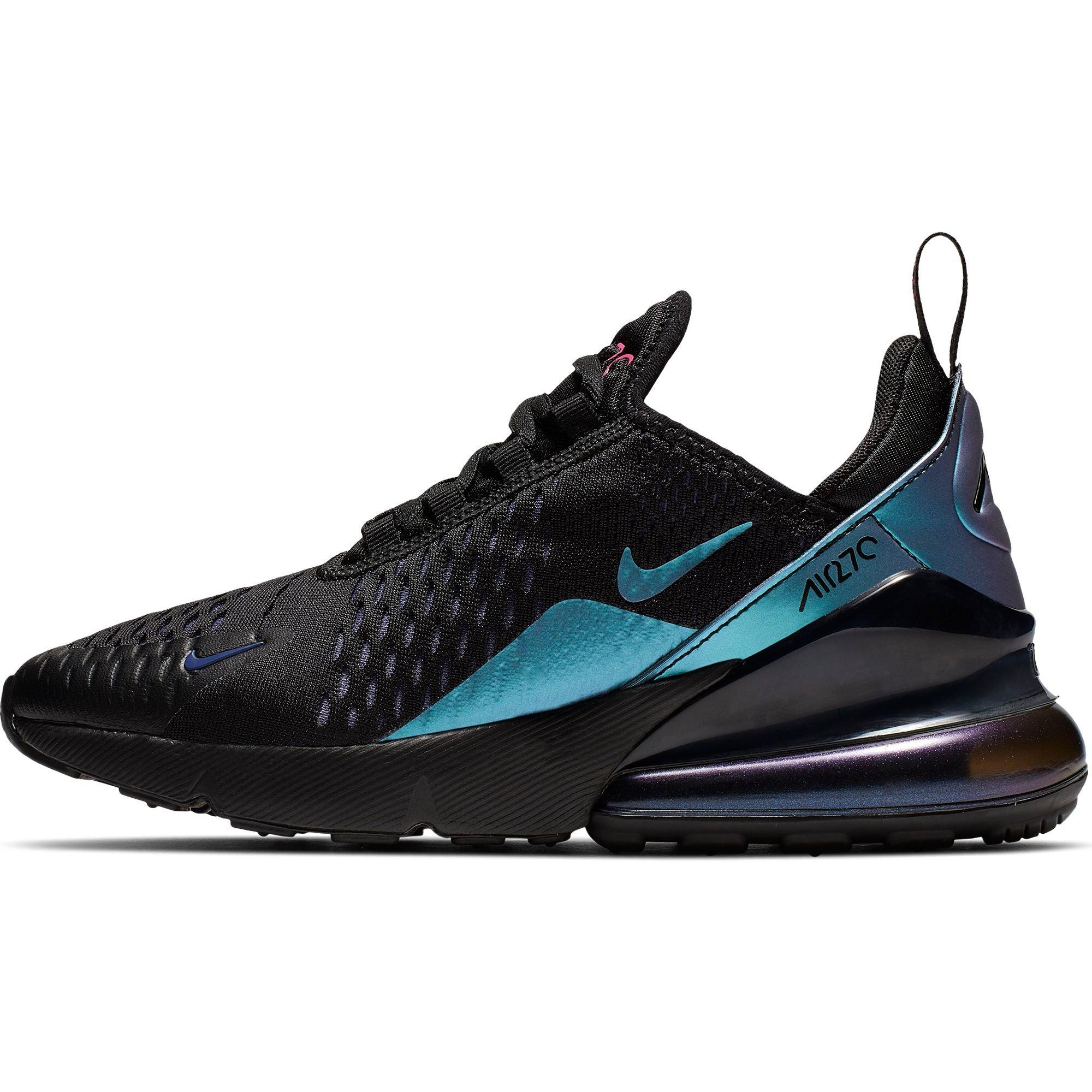 Junior air max 270 trainer black 2025 / laser fuchsia