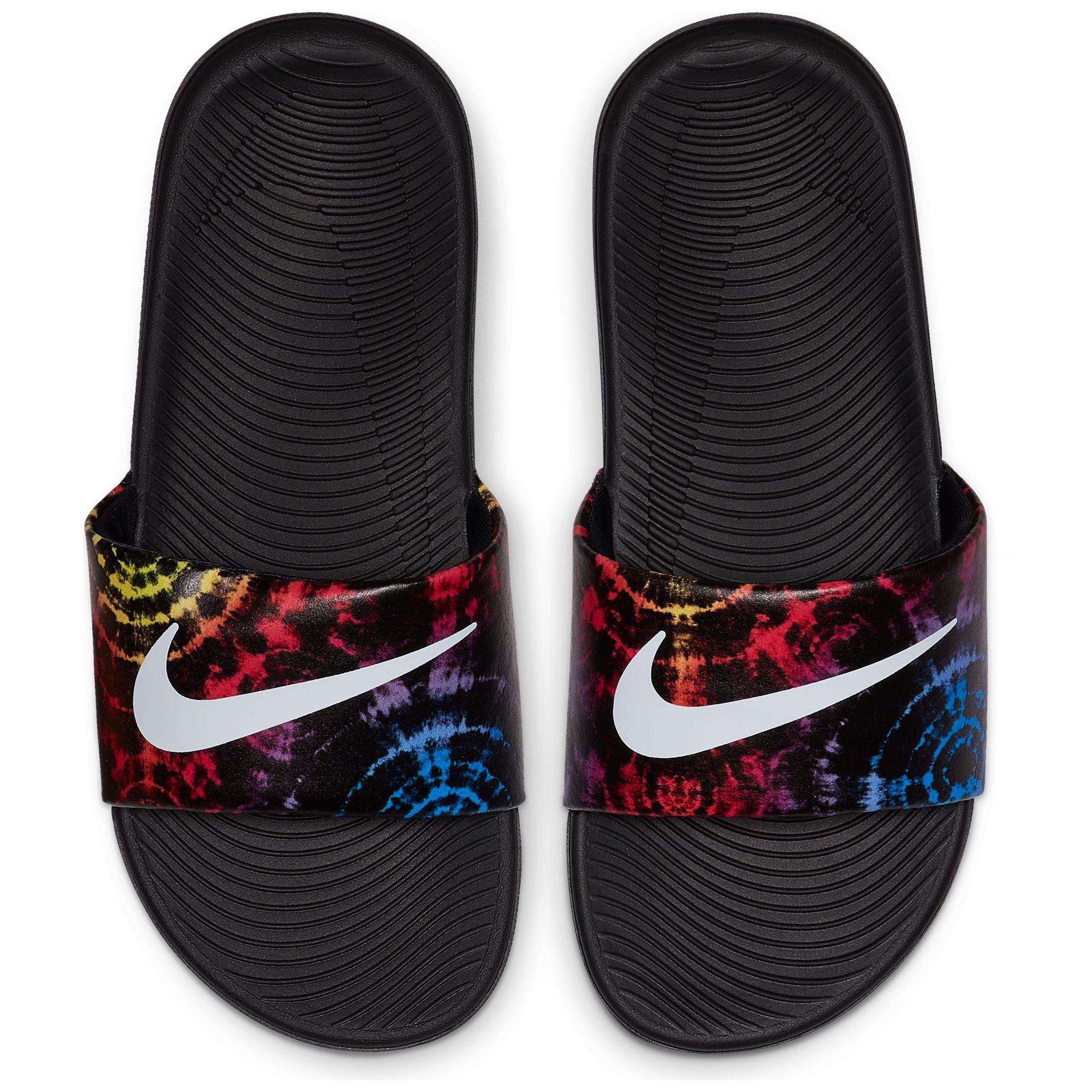 mens nike tie dye slides