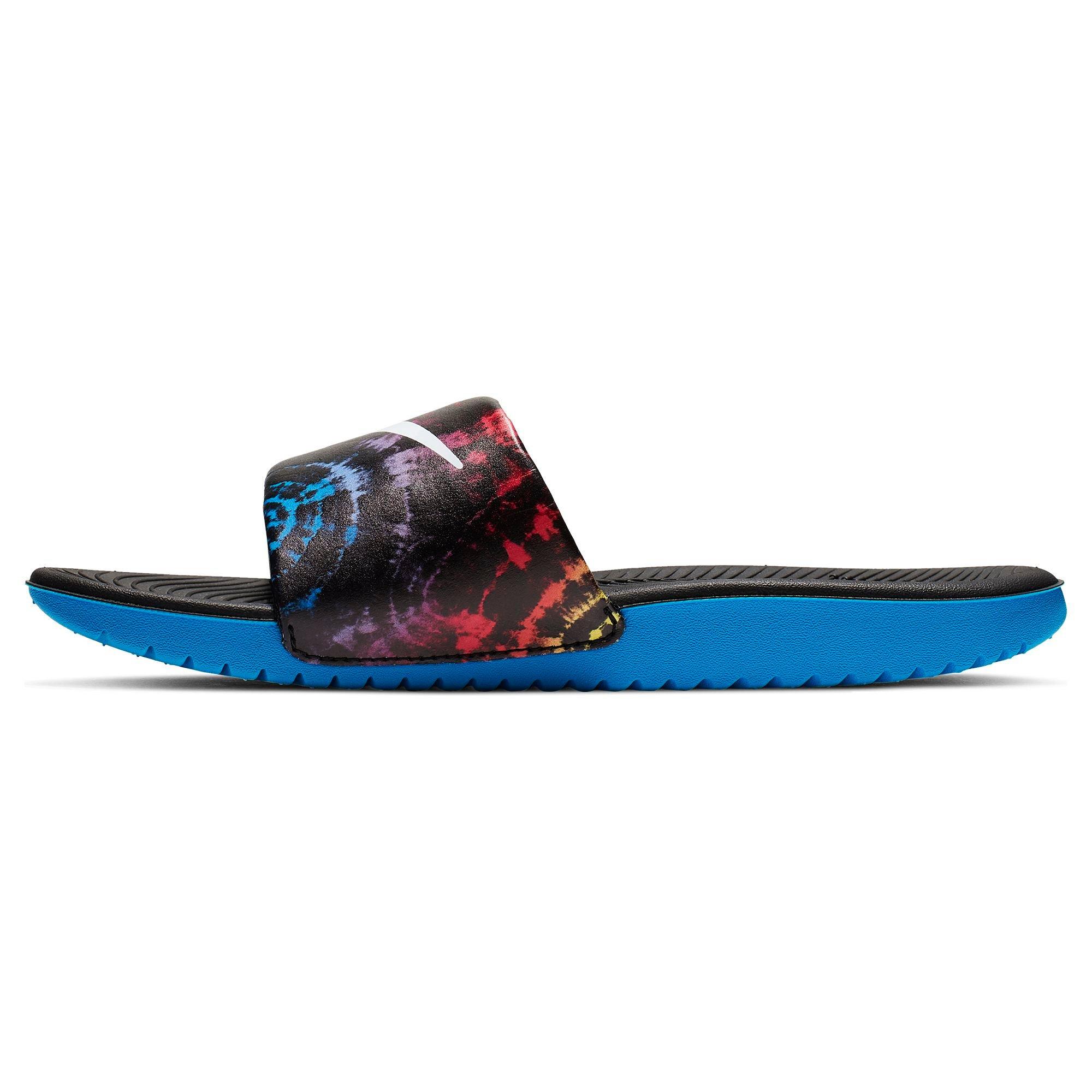 nike kawa slide tie dye