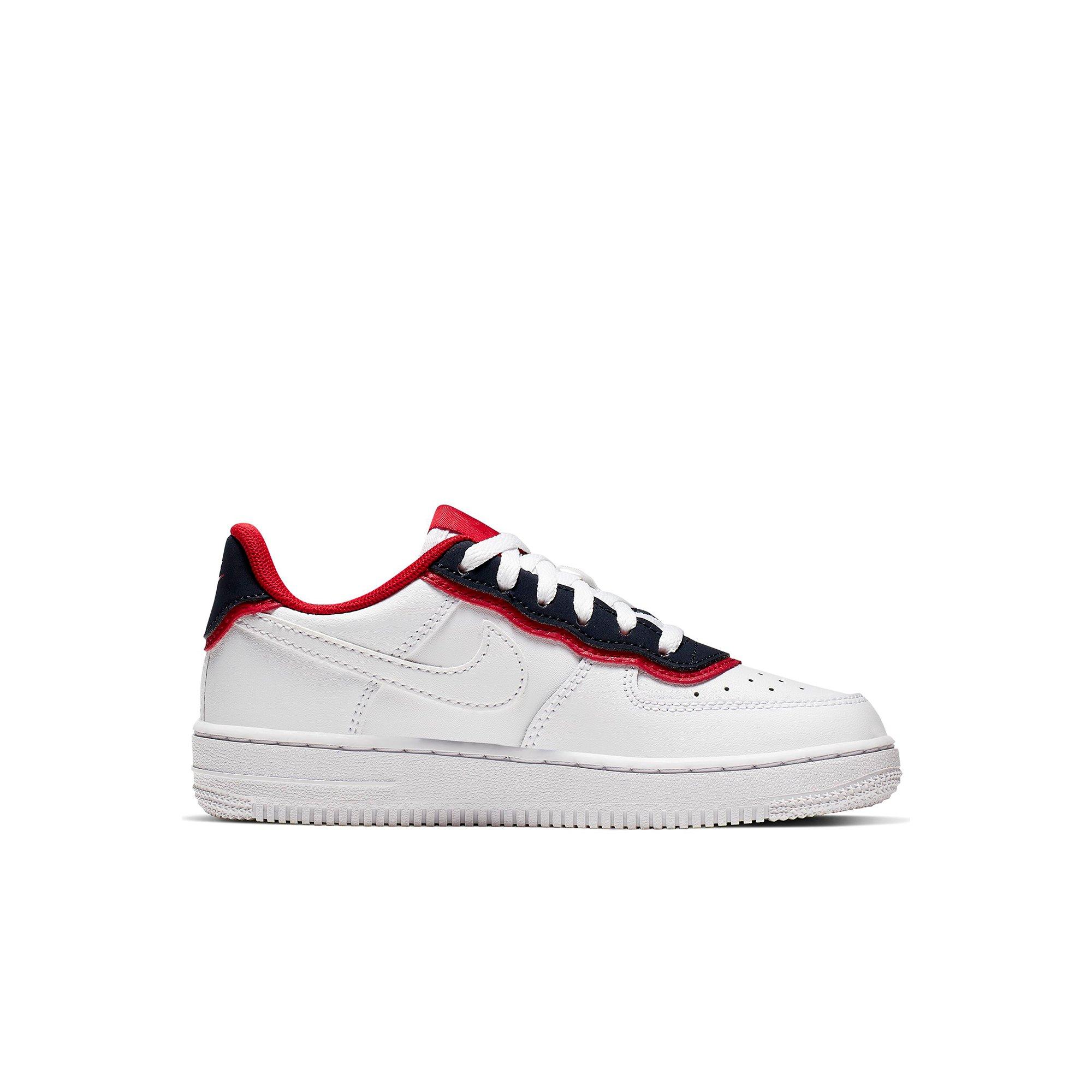 red and white air force 1 preschool