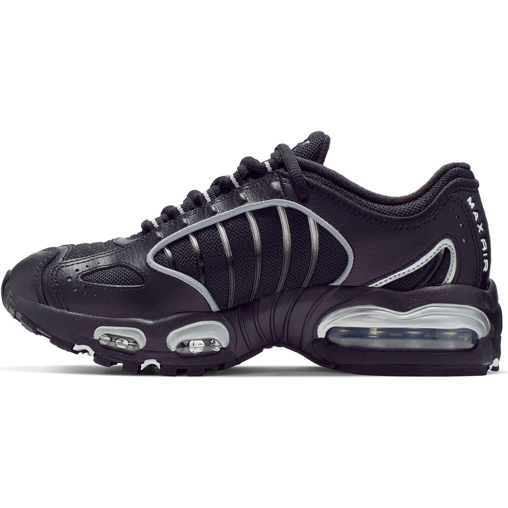 air max tailwind 4 black silver
