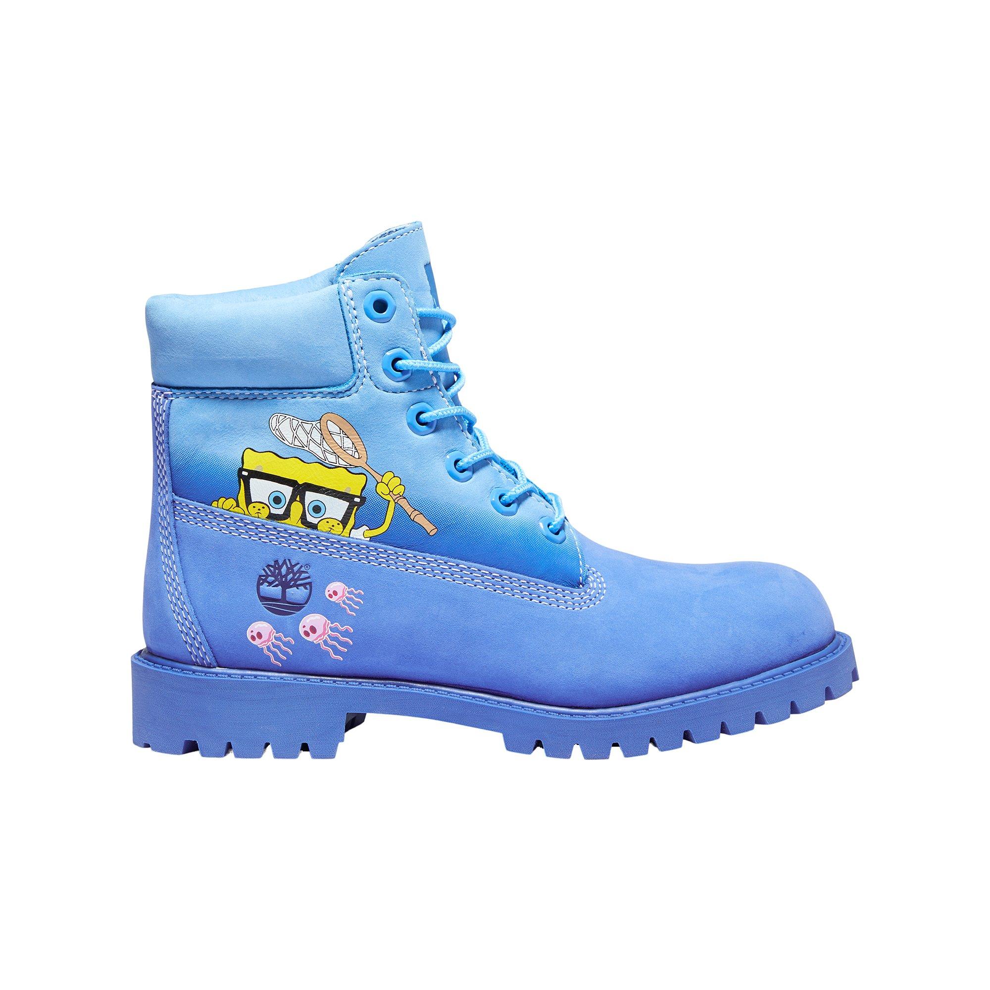 spongebob timberland collab